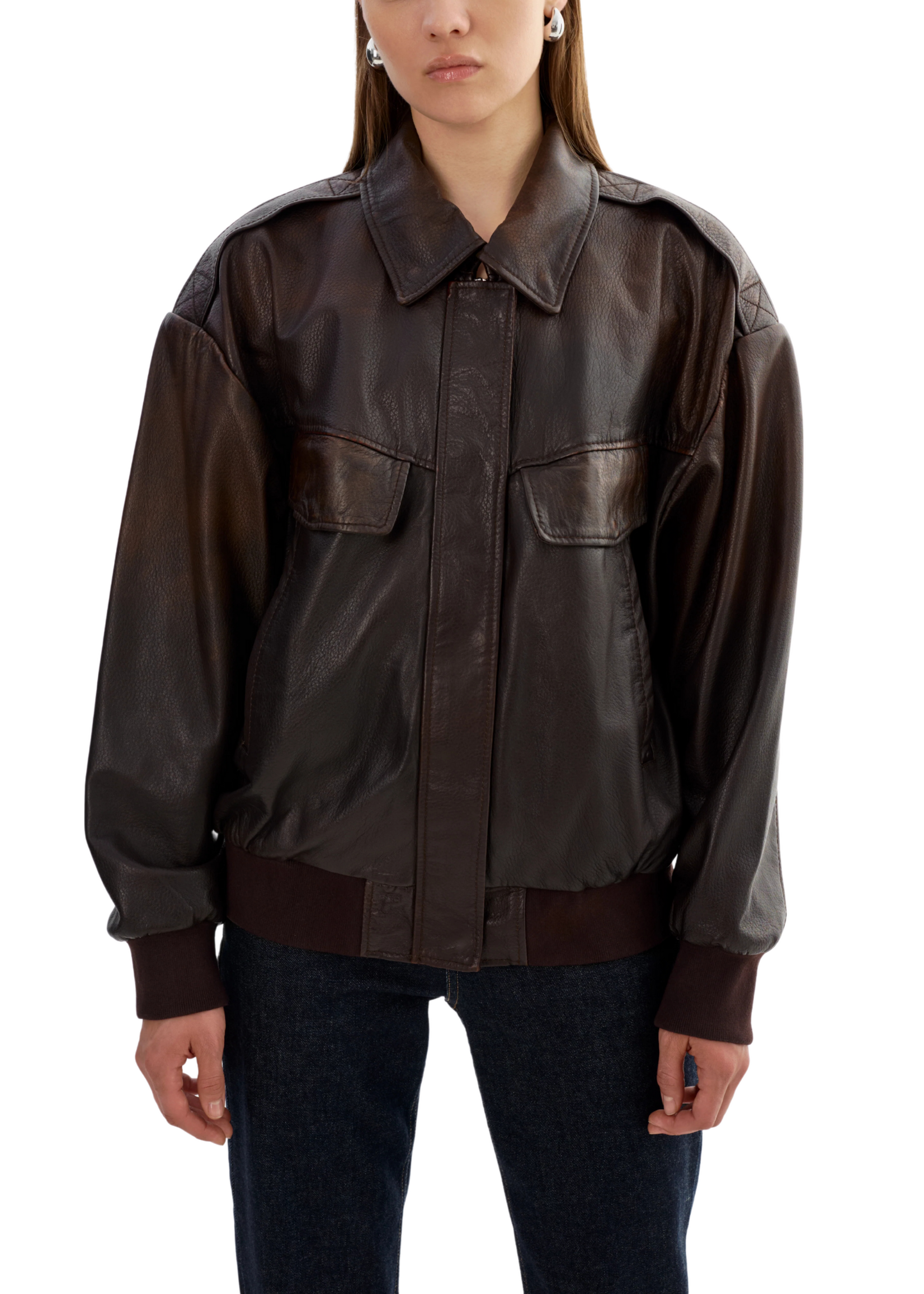 Lamarque Lamarque Trevanna Leather Coat