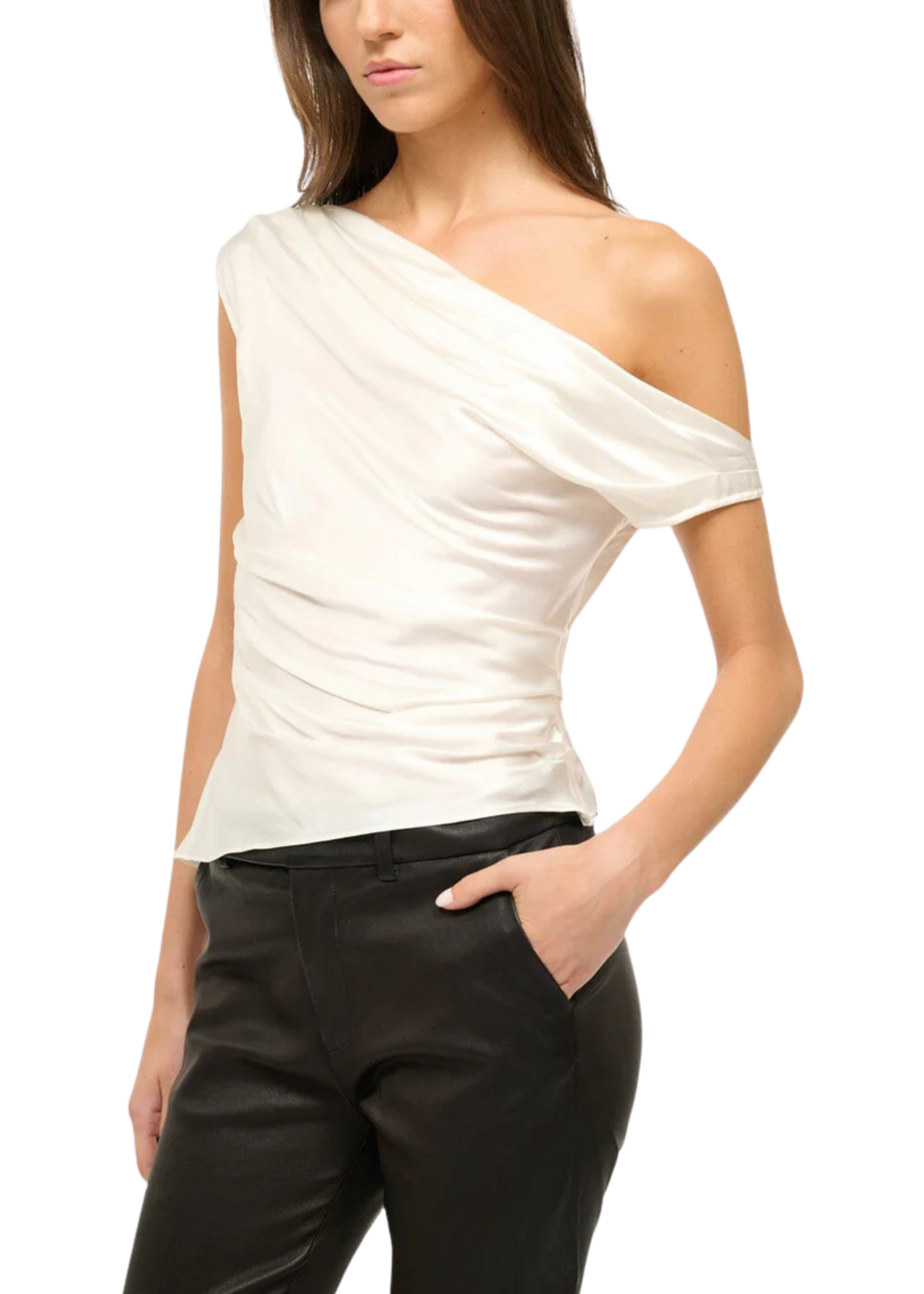 STAUD Staud Phare Silk Top