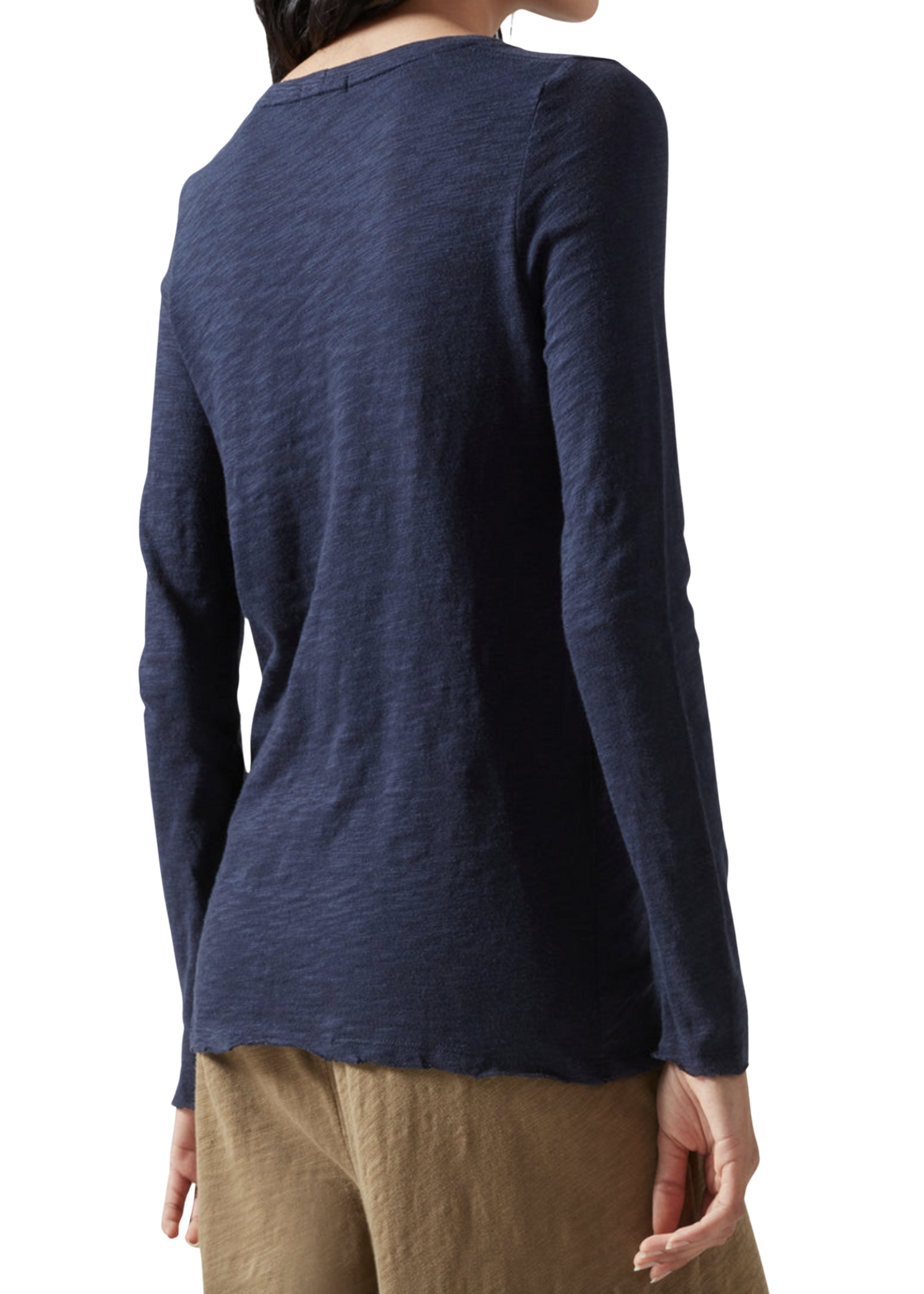 ATM ATM Slub Jersey L/S Destroyed Wash Crew