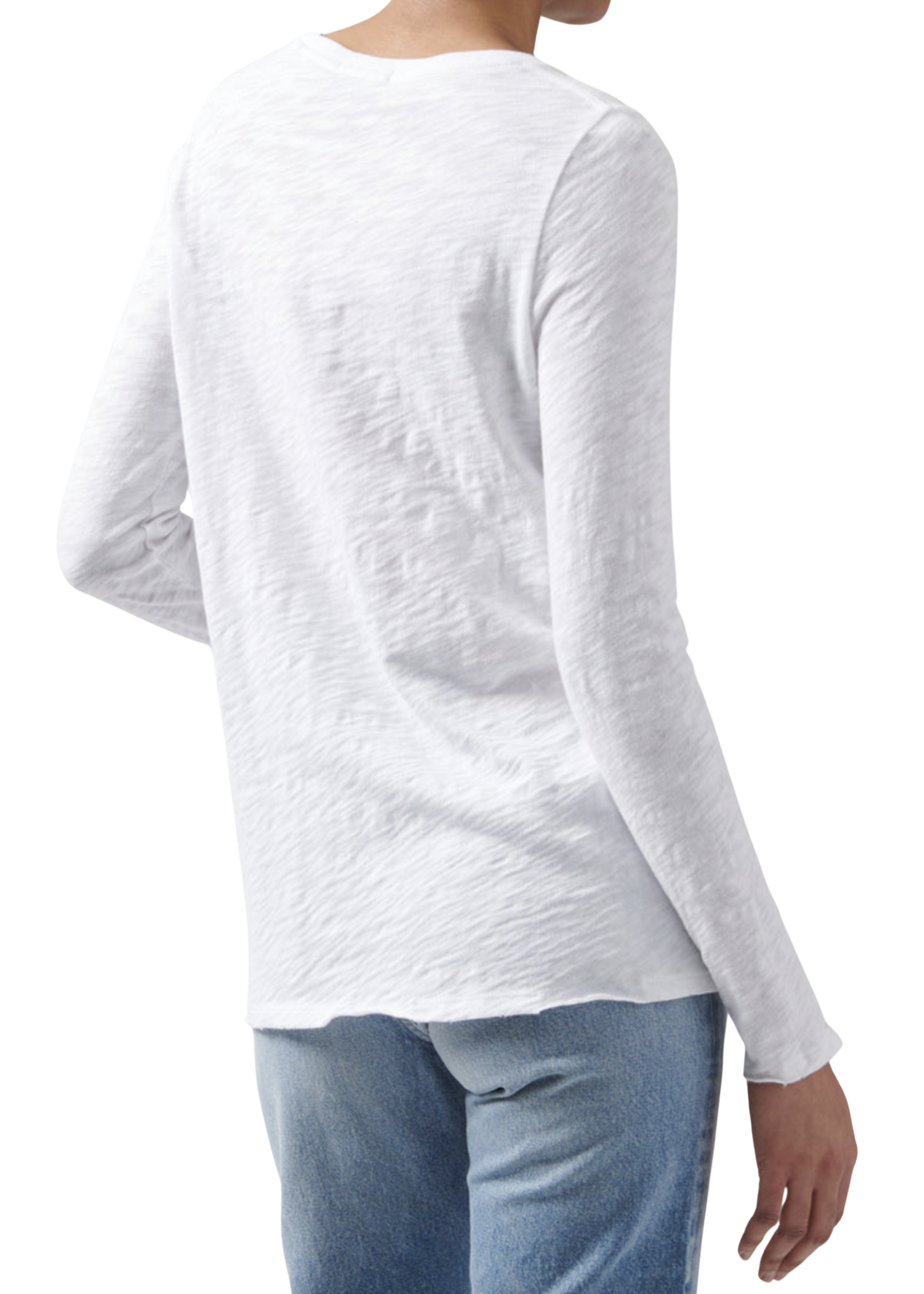 ATM ATM Slub Jersey L/S Destroyed Wash Crew