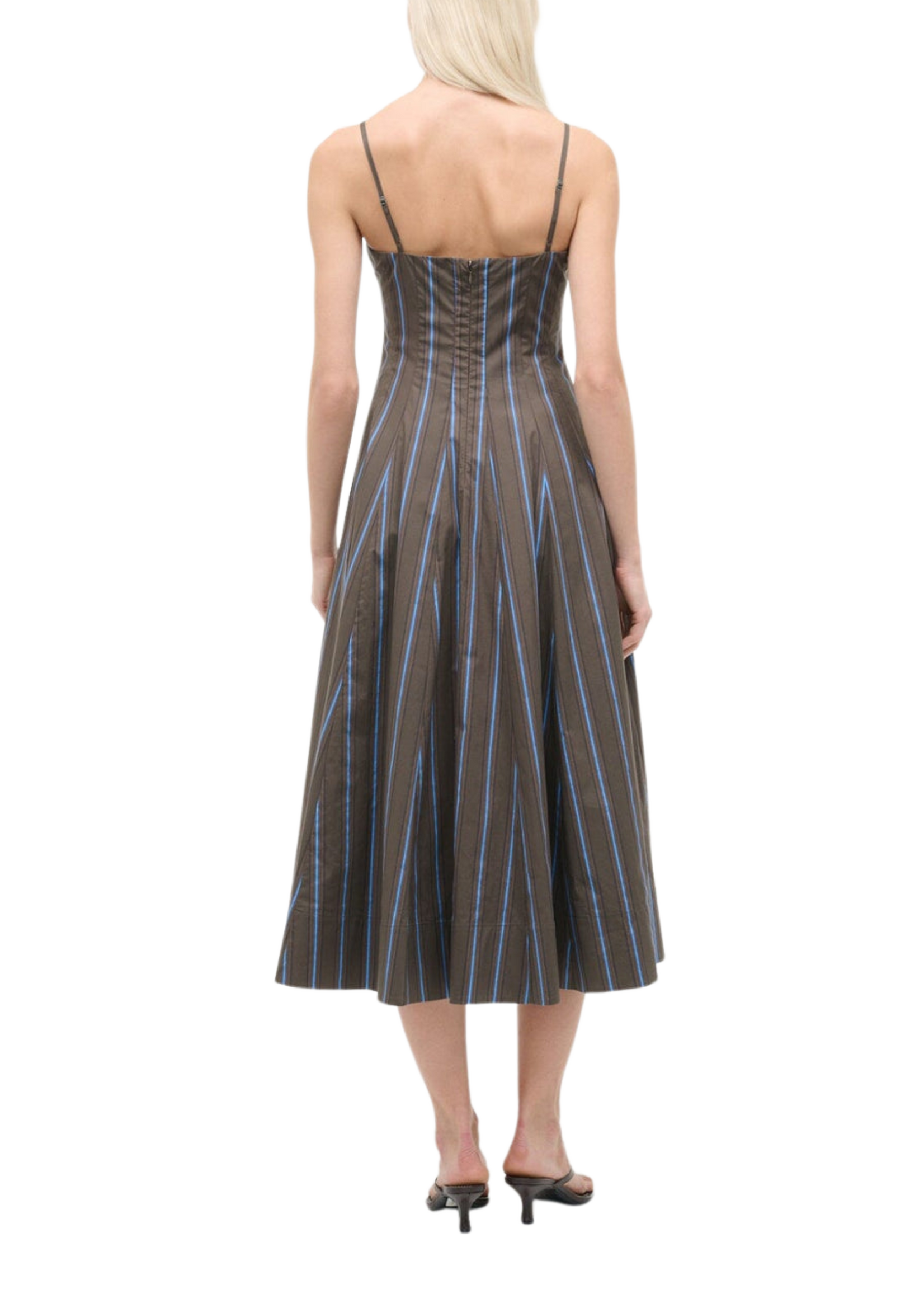 STAUD Staud Wylie Stripe Dress