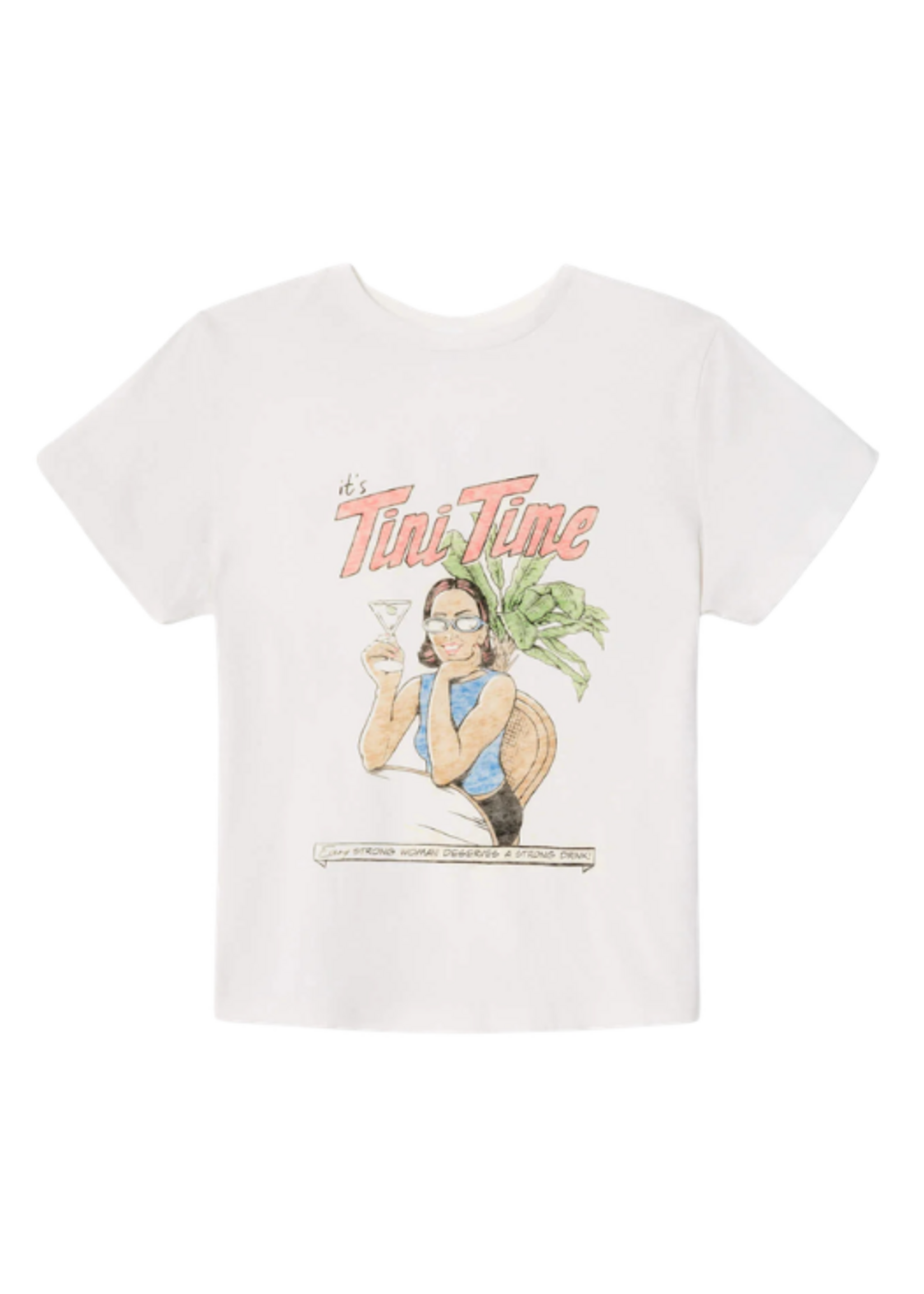 Re/Done Re/Done Classic Tini Time Tee