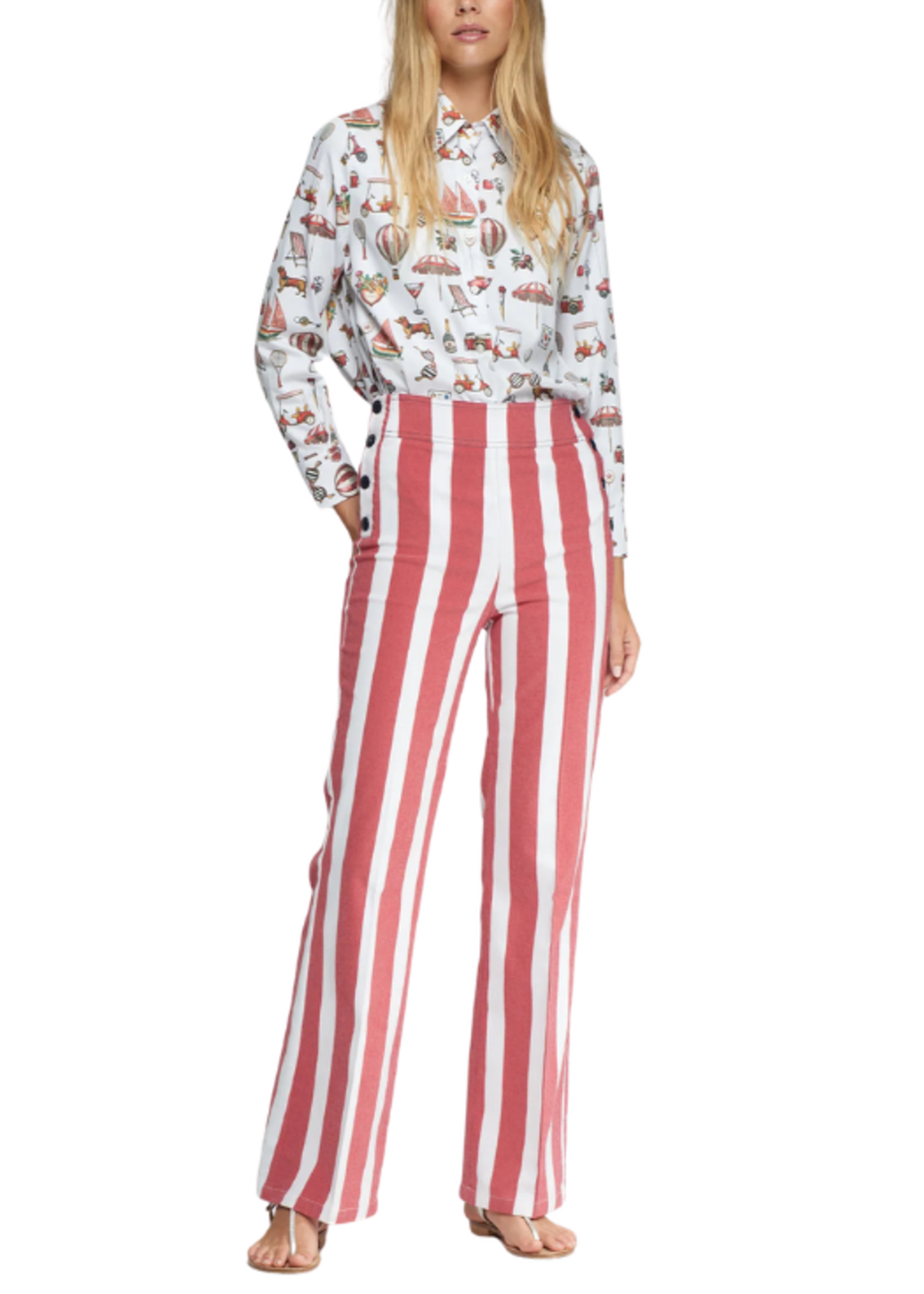 Vilagallo Vilagallo Stripe Pant