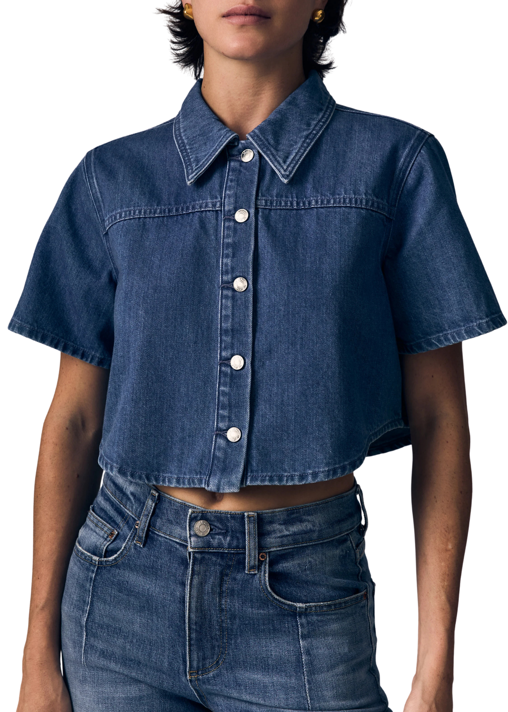 Le Jean Le Jean S/S Swing Shirt