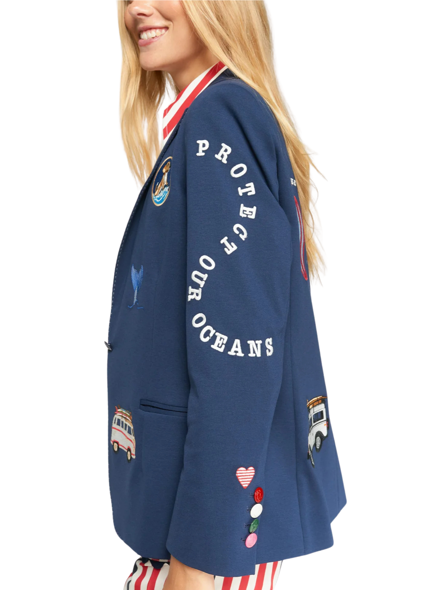 Vilagallo Vilagallo Patch Blazer