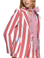 Vilagallo Vilagallo Stripe Fish Blazer