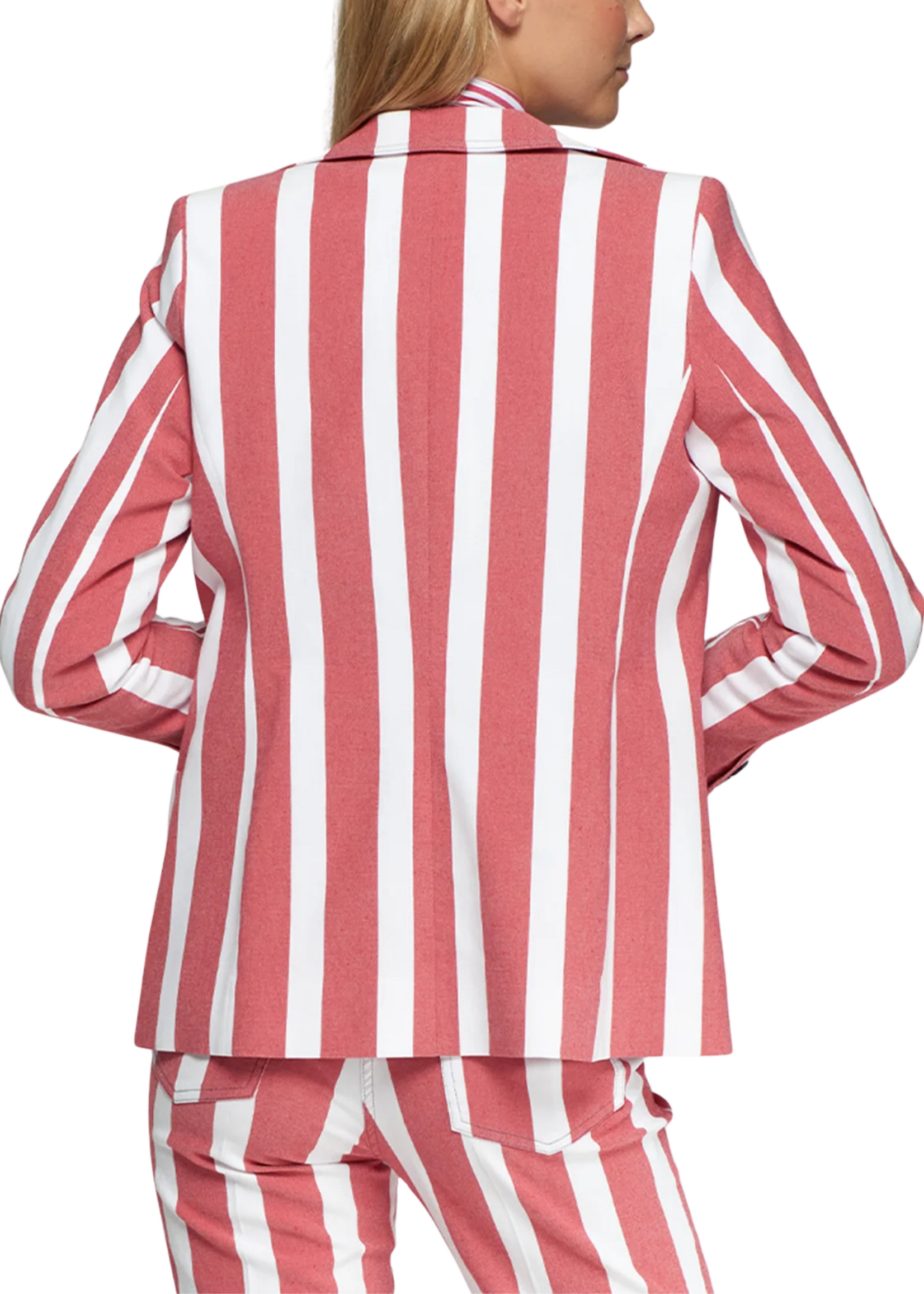 Vilagallo Vilagallo Stripe Fish Blazer