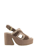 Mou MOU Platform Sandal