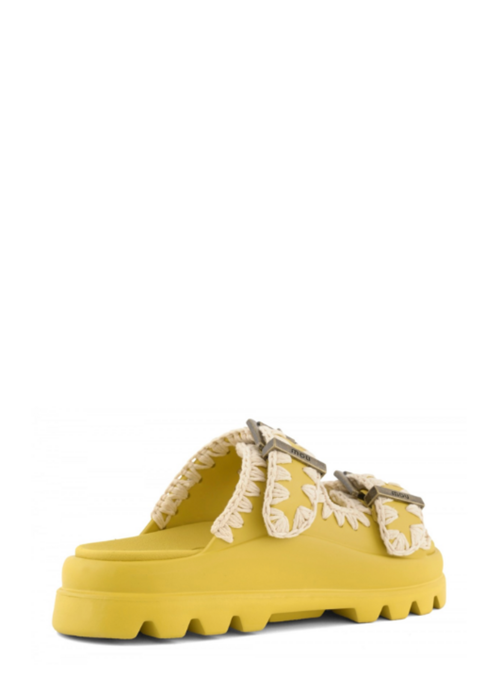 Mou MOU Eva Two Buckle Slide