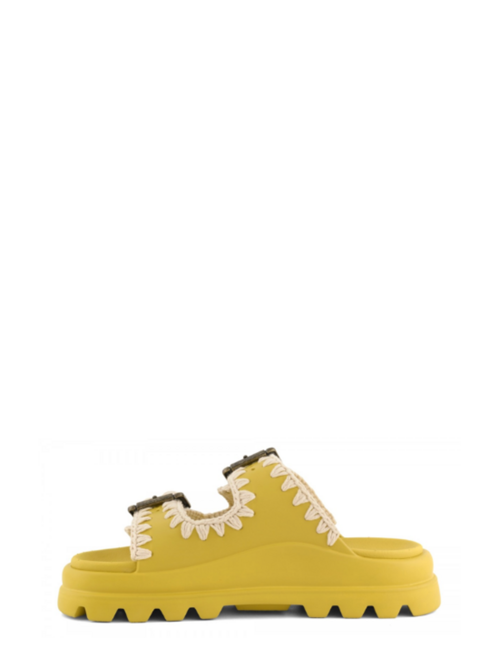 Mou MOU Eva Two Buckle Slide