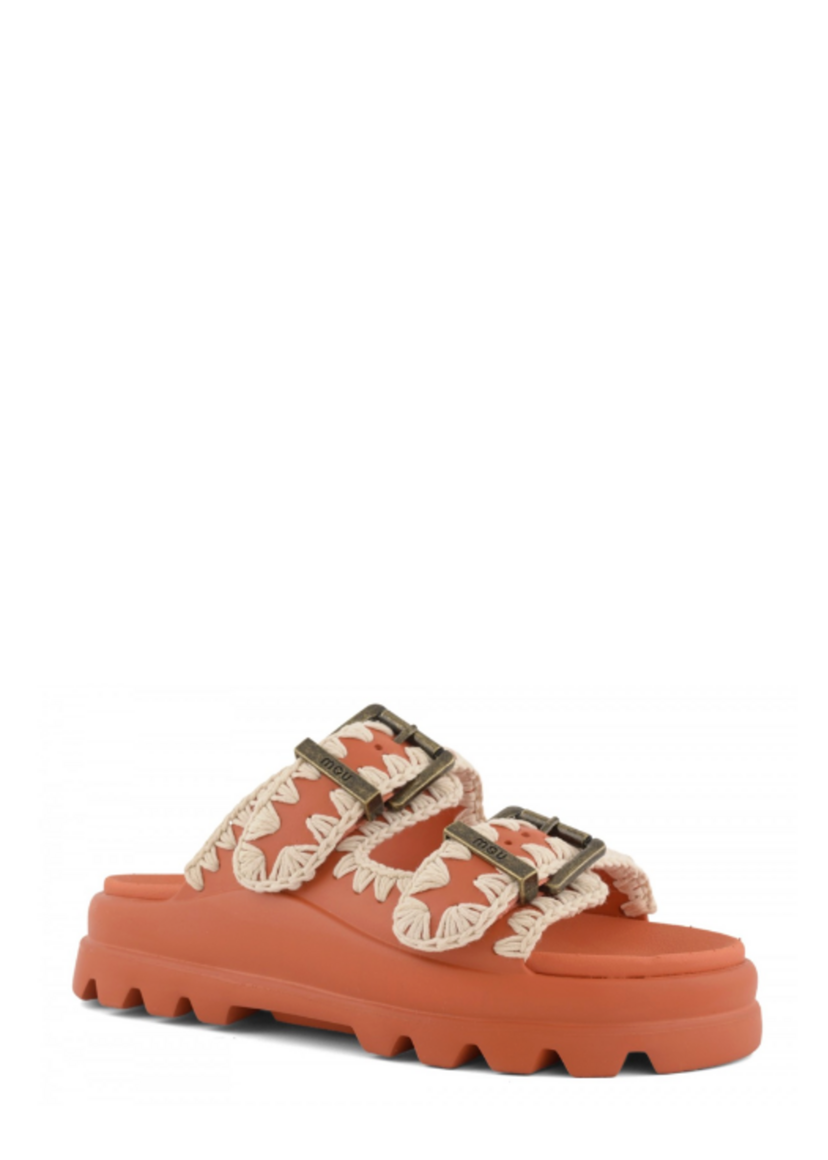 Mou MOU Eva Two Buckle Slide