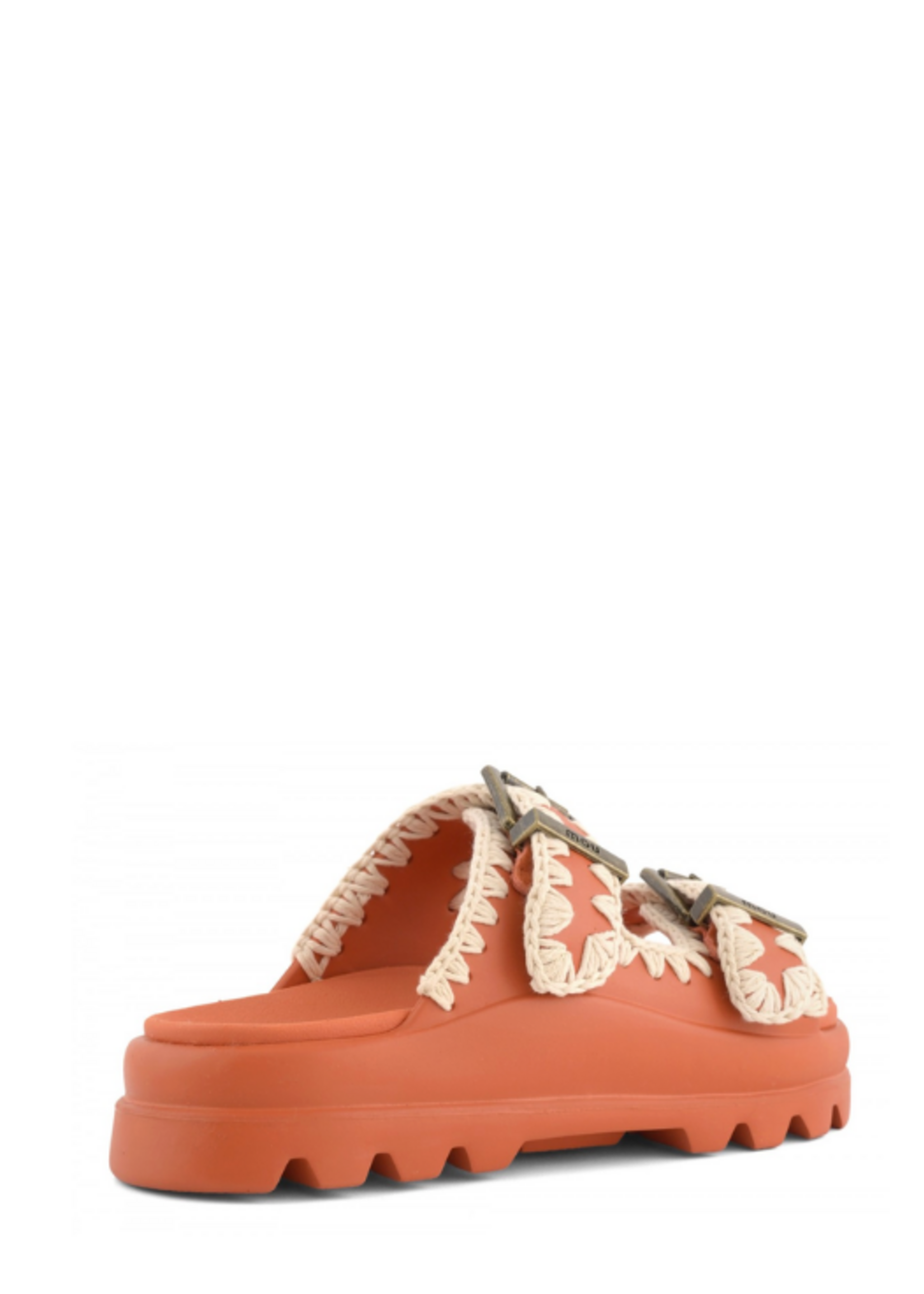 Mou MOU Eva Two Buckle Slide