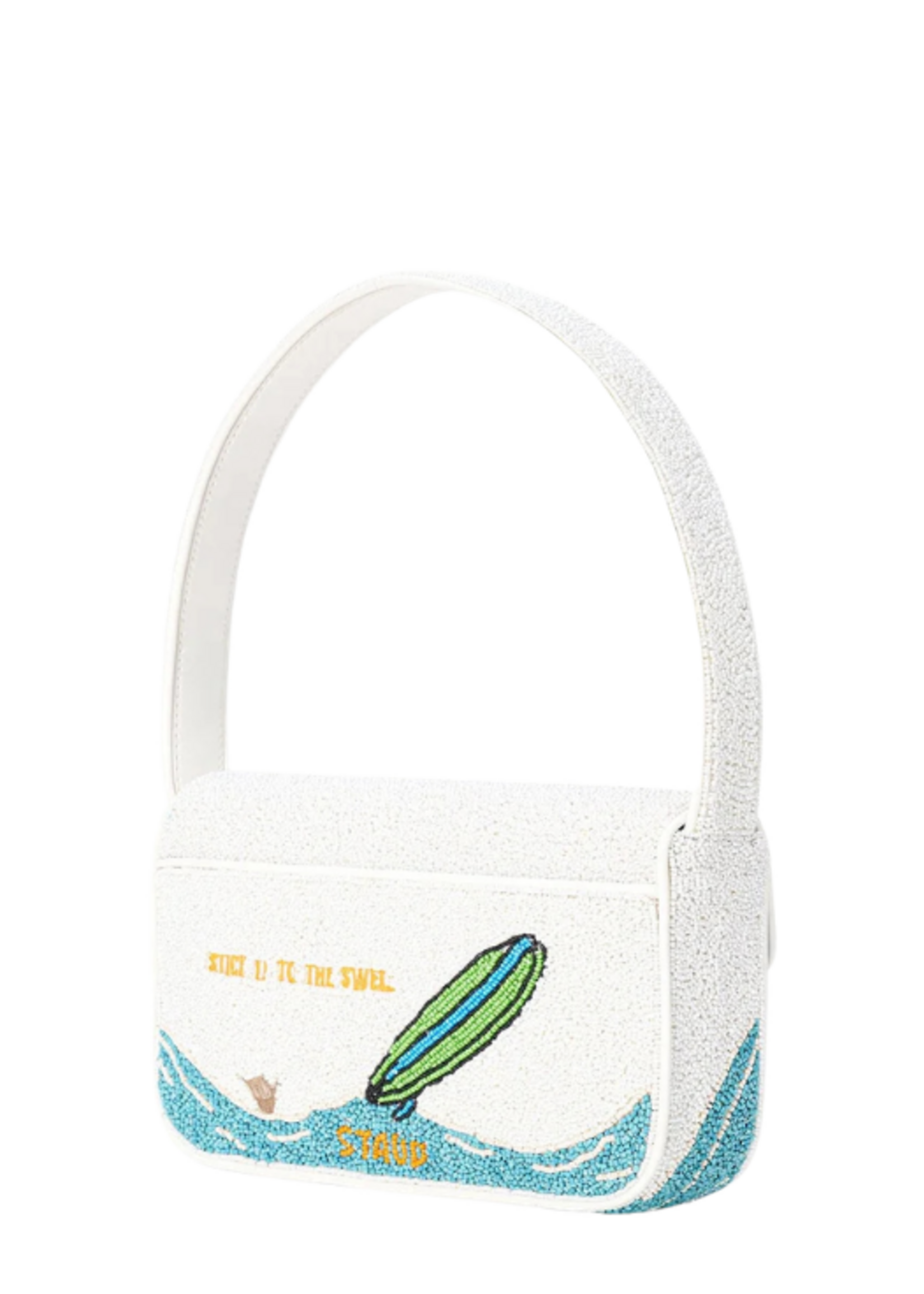 STAUD Staud Tommy Beaded Bag