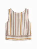 Margaret O'Leary MOL Avery Button Back Tank
