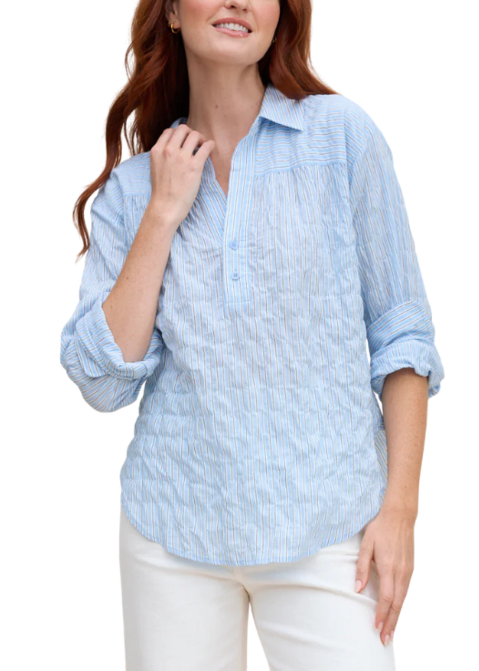 Margaret O'Leary MOL Marina Popover Shirt