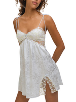 For Love & Lemons FLL Baby's Breath Slip Dress