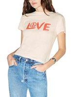 Re/Done Re/Done Classic Tee Love & Peace