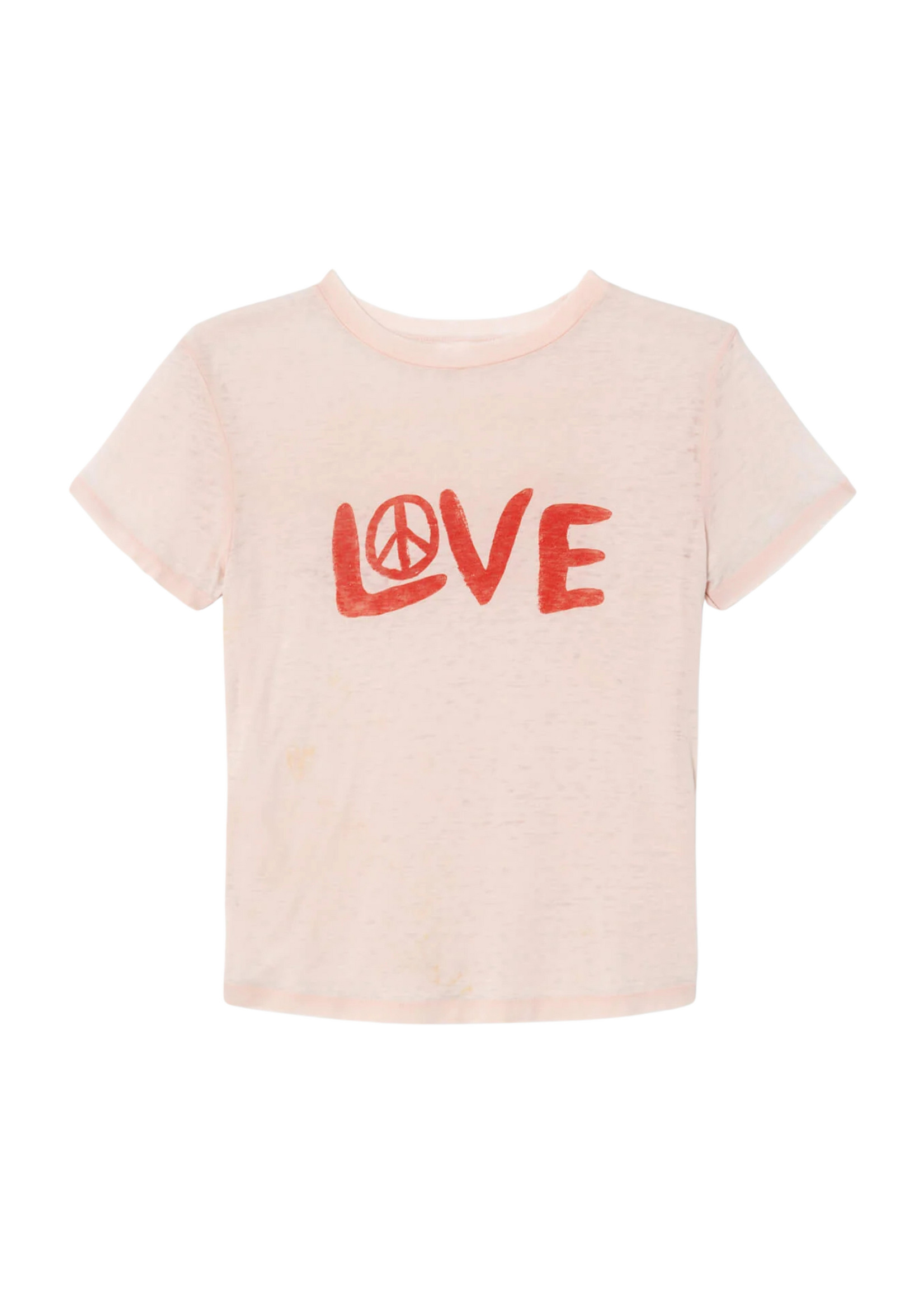 Re/Done Re/Done Classic Tee Love & Peace