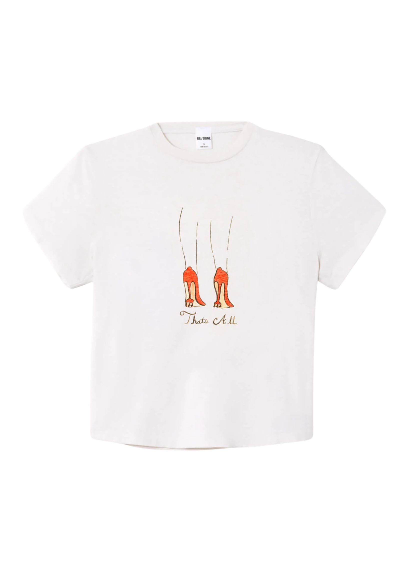 Re/Done Re/Done Boxy Tee That's All