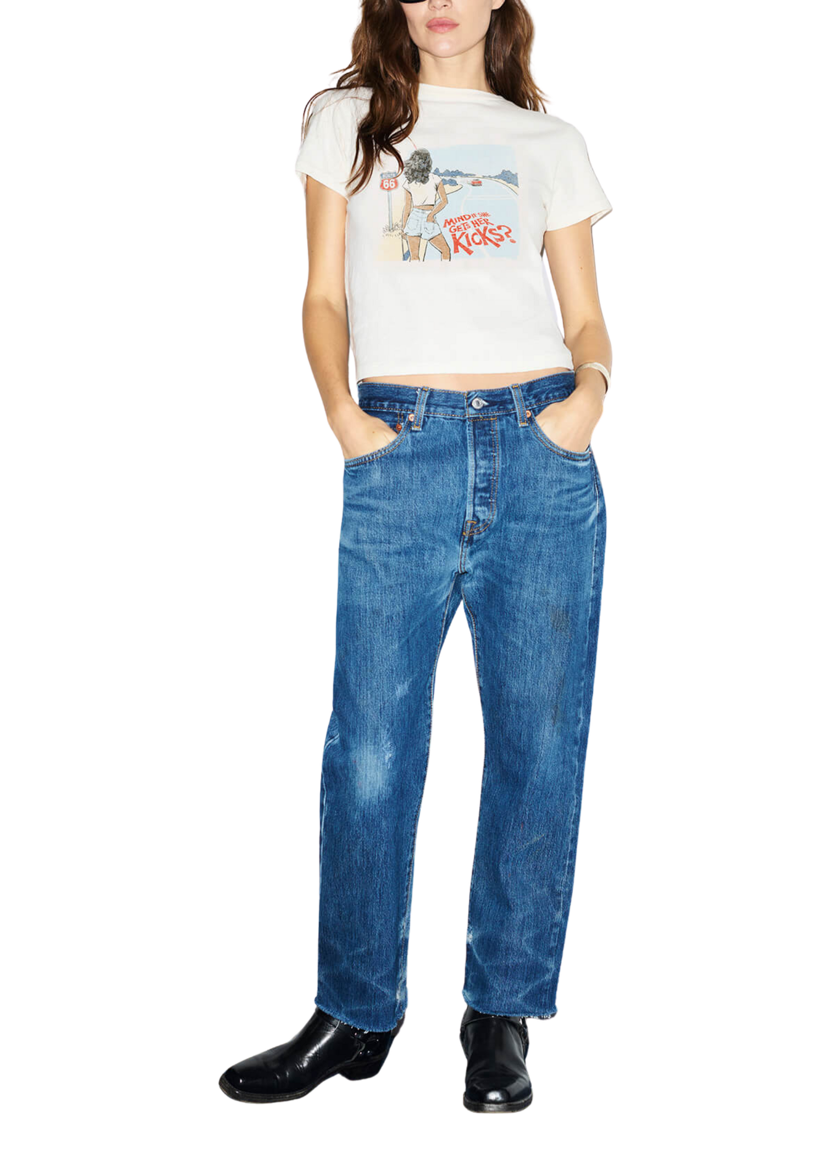 Re/Done Re/Done Classic Tee Kicks
