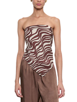 Enza Costa Enza Costa  Print Scarf Top