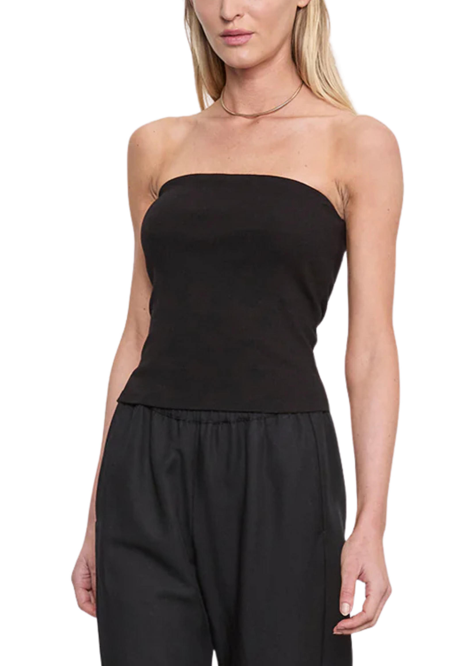 Enza Costa Enza Costa Rib Bandeau Top