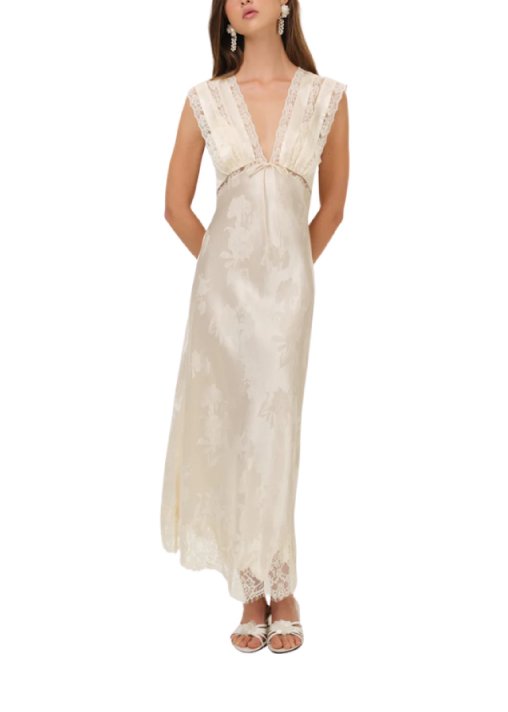For Love & Lemons FLL Adrift Maxi Dress