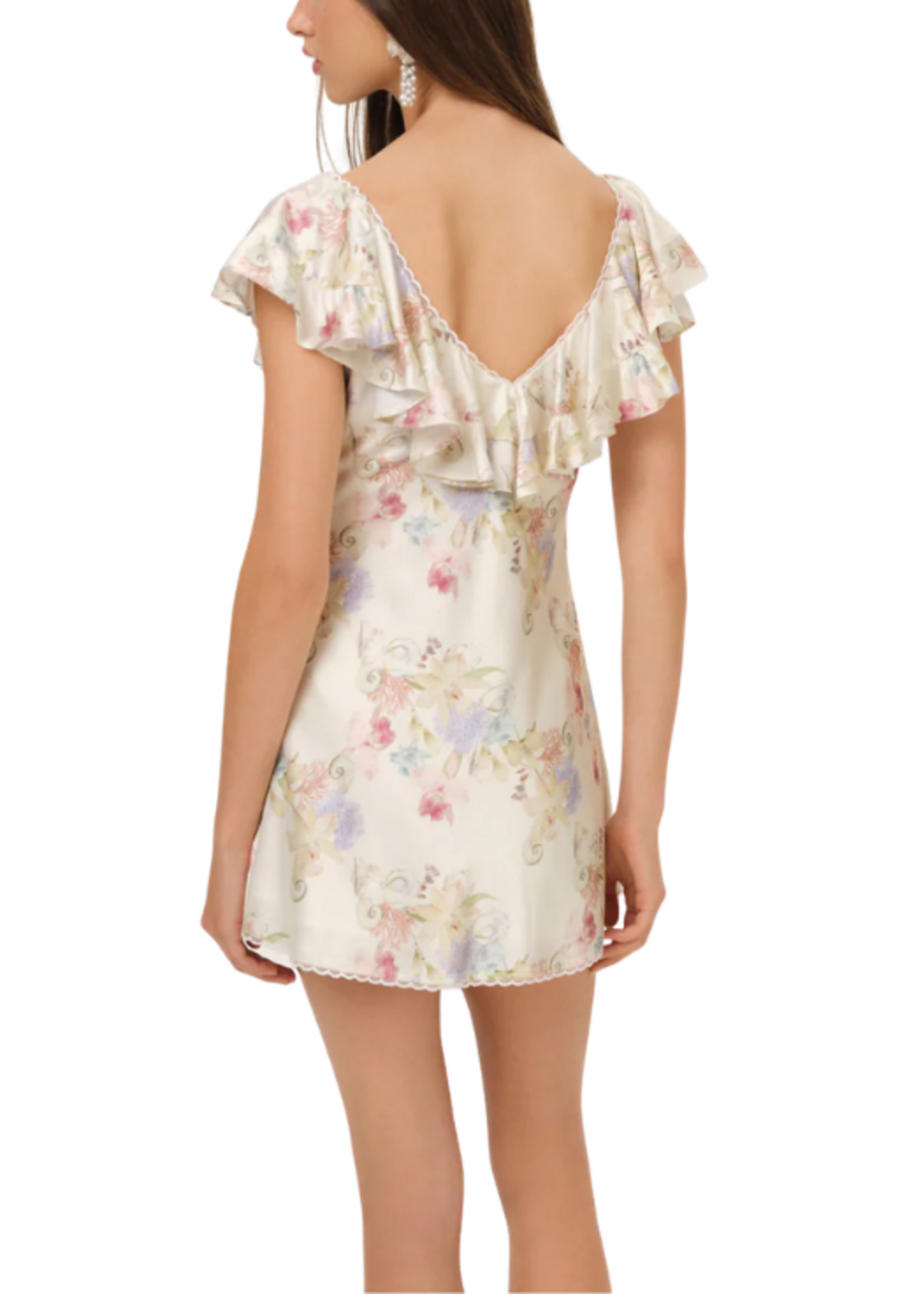 For Love & Lemons FLL Lulu Shell Mini Dress