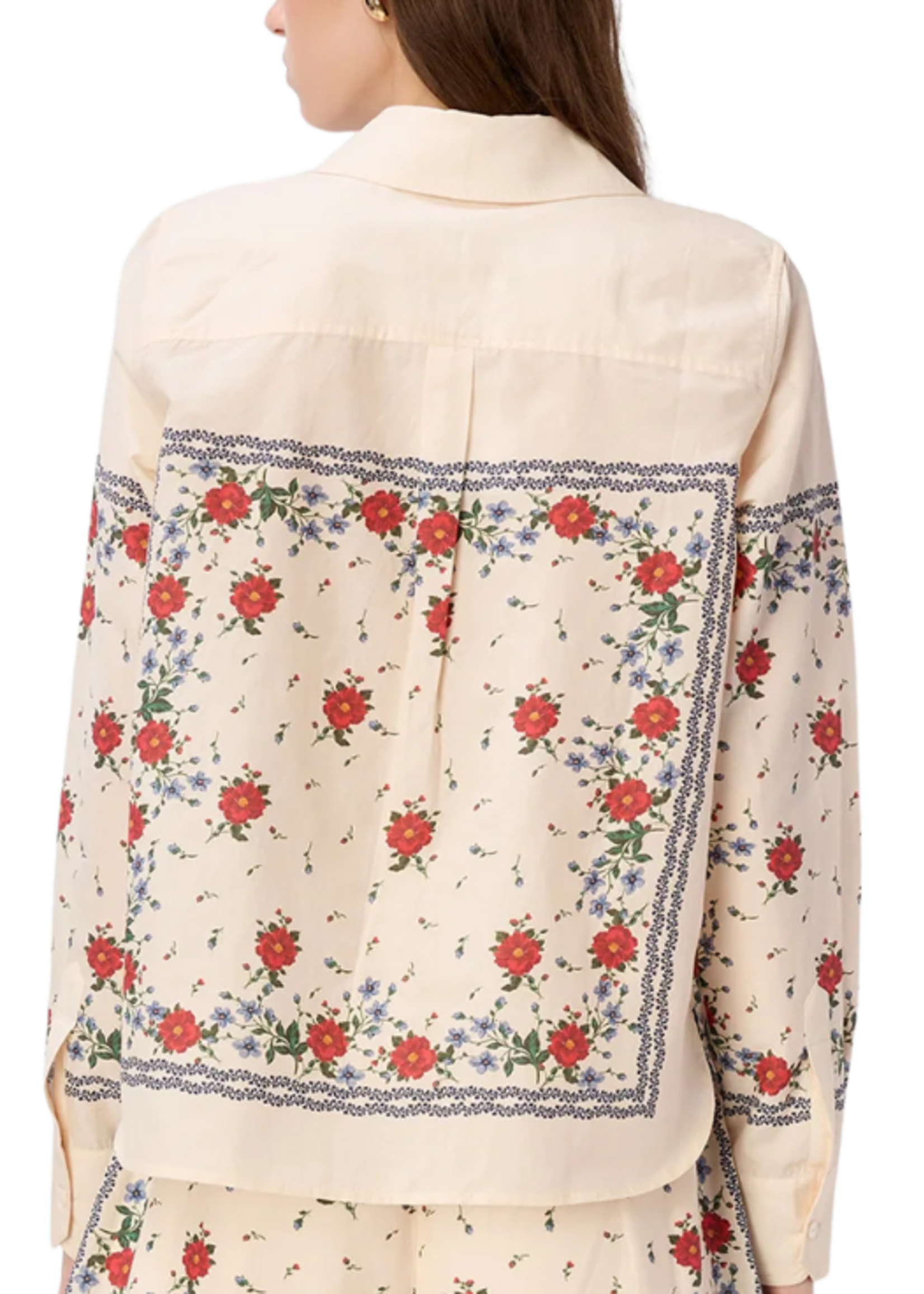CAMI NYC Cami Rafella Silk Cotton Top