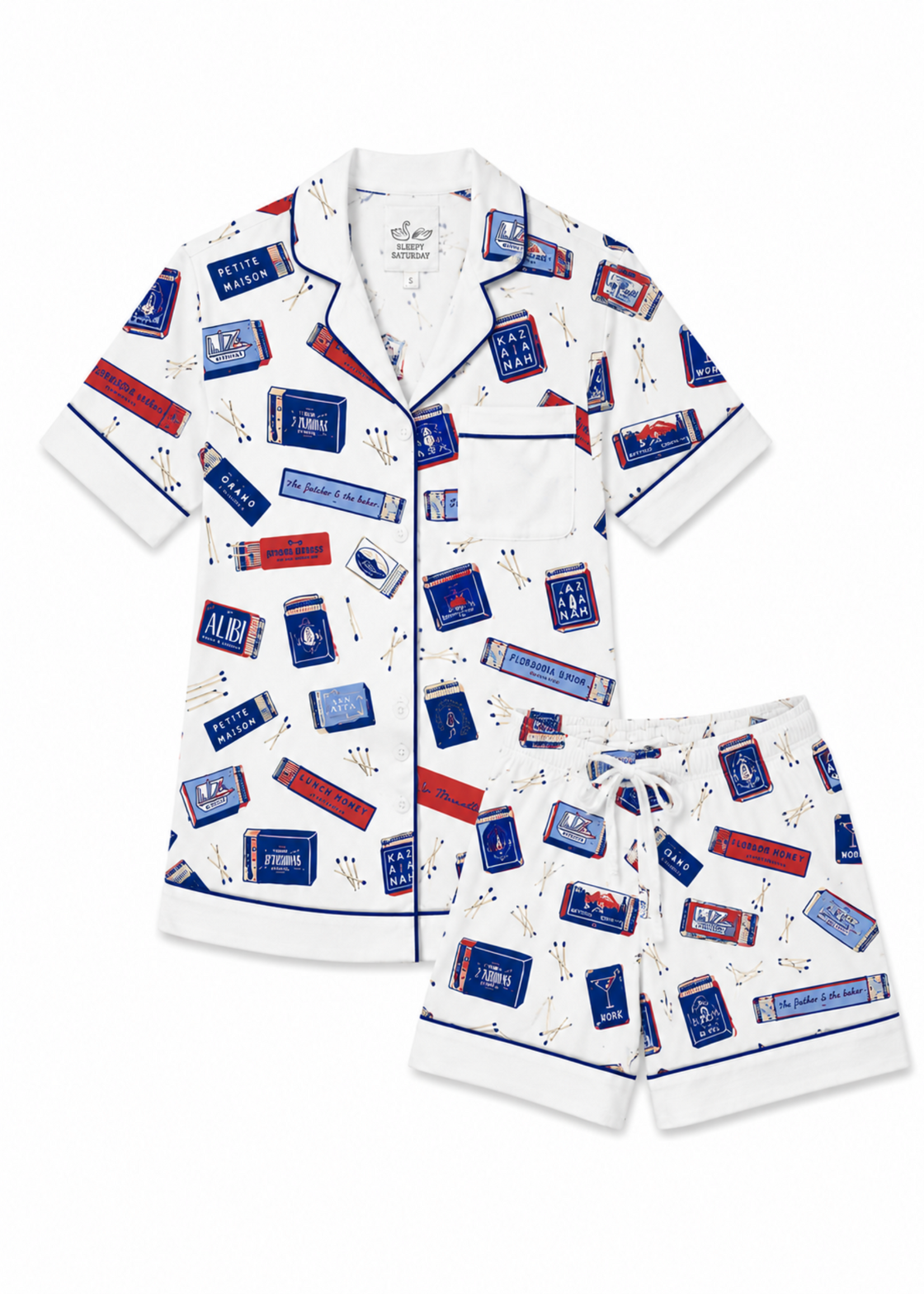 Sleepy Saturday Sleepy Saturday Short Telluride PJ Set