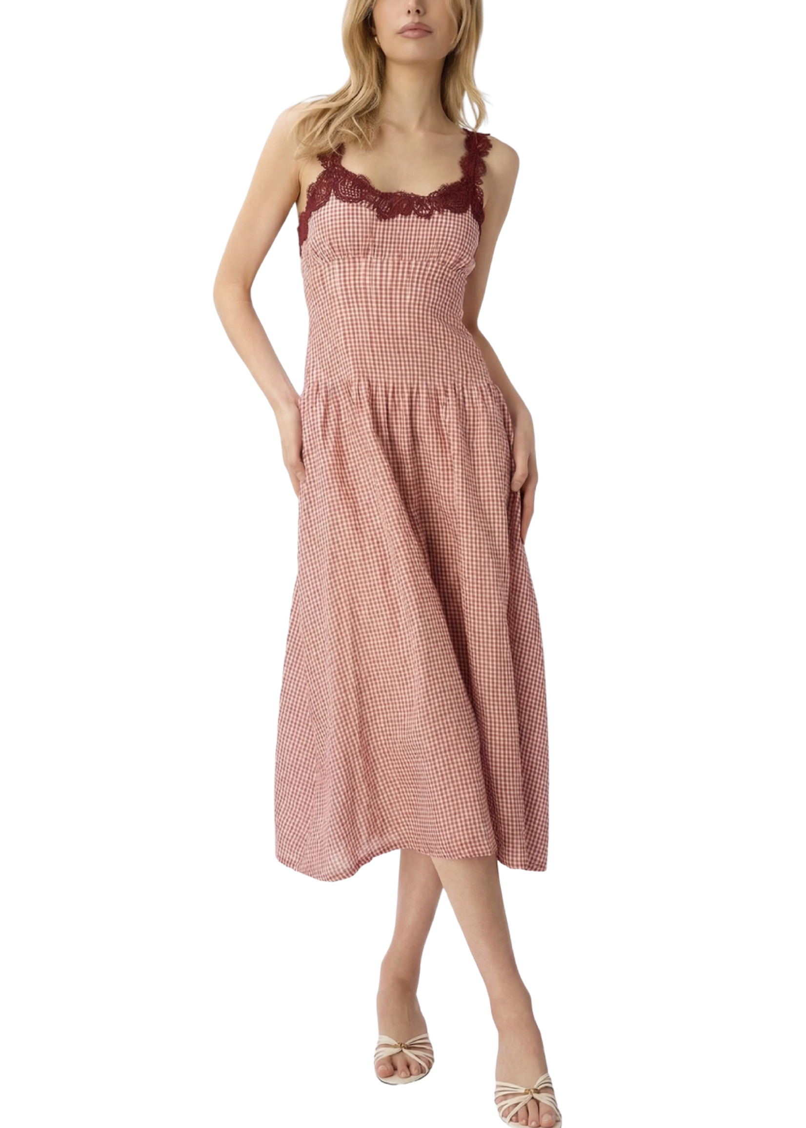 CAMI NYC Cami Kairina Midi Dress