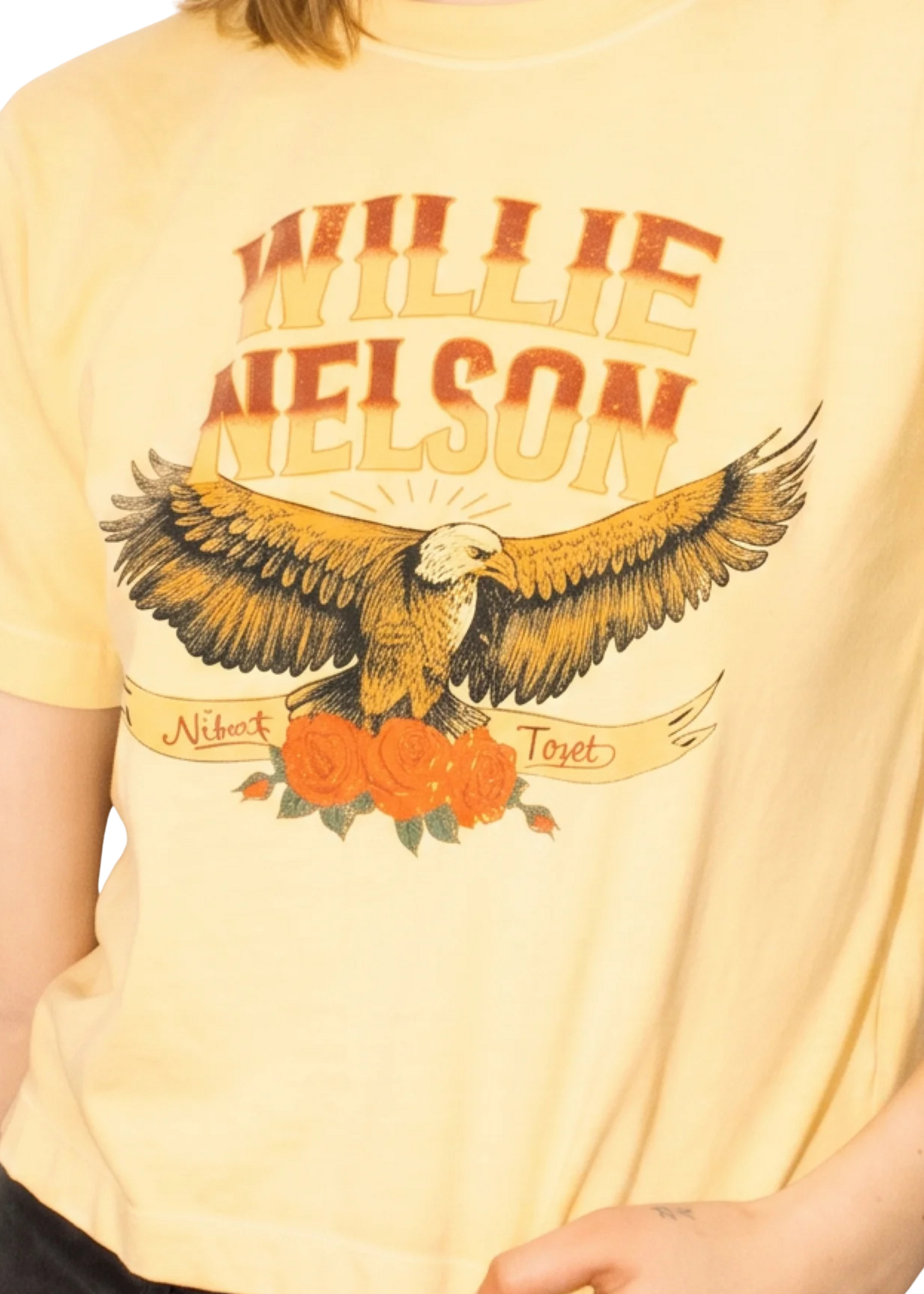 People of Leisure POL Willie Nelson Abbott Texas Tee