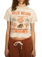 People of Leisure POL Willie Nelson Palm Beach Tee