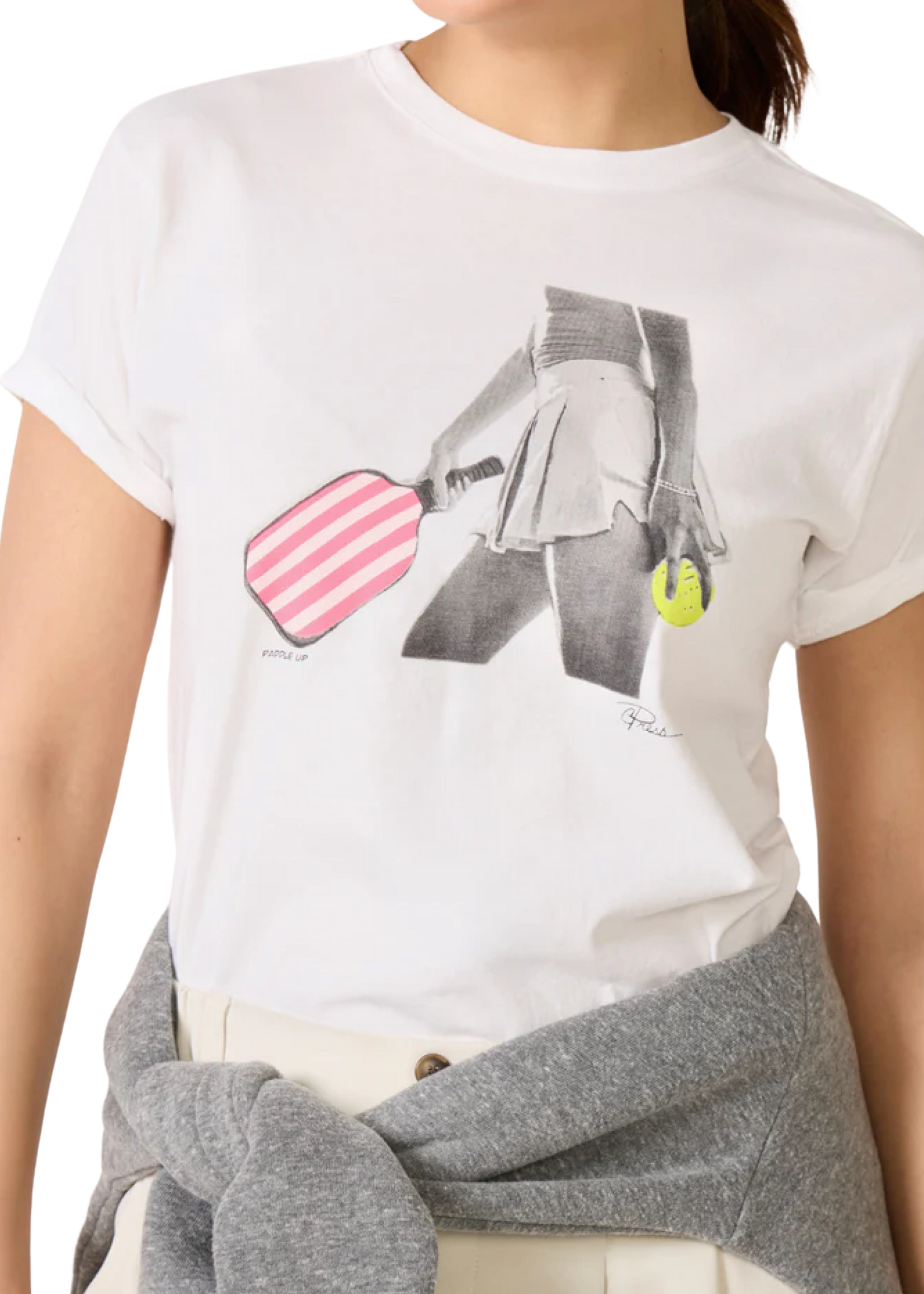 CPress Studio CPRESS Worn White S/S Tee