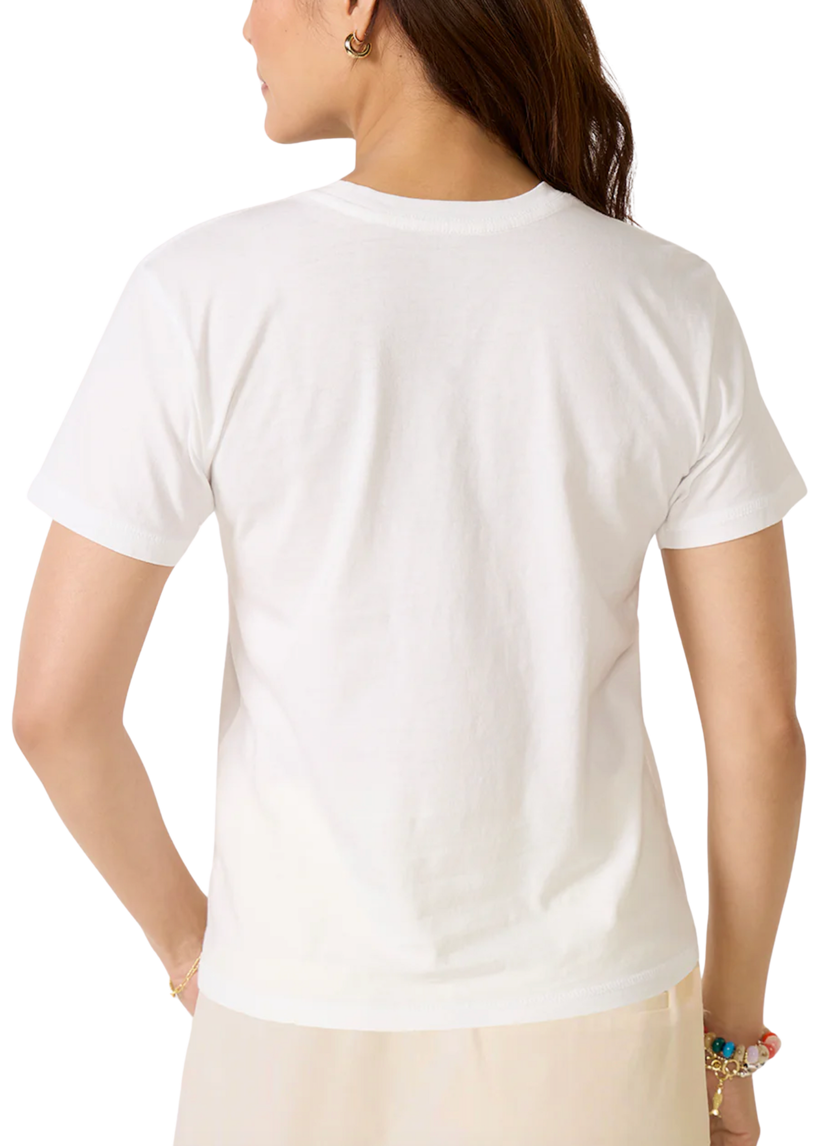 CPress Studio CPRESS Worn White S/S Tee