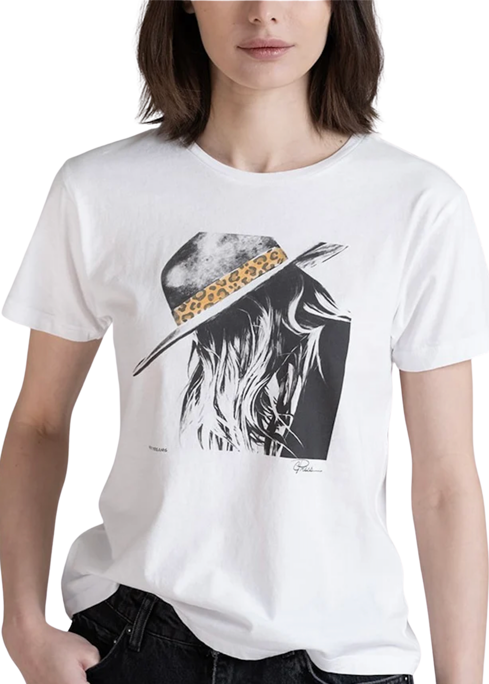 CPress Studio CPRESS Worn White S/S Tee