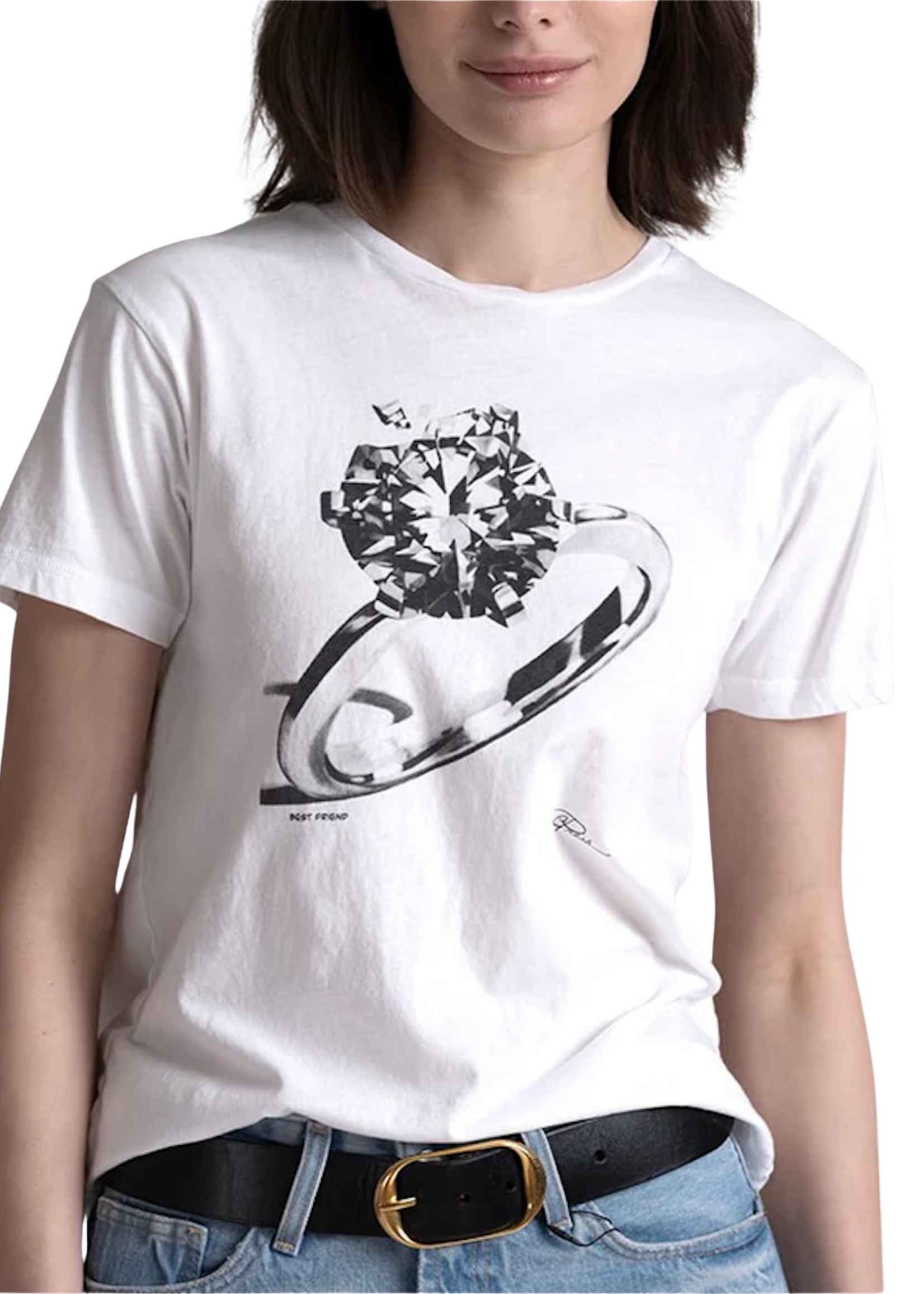 CPress Studio CPRESS Worn White S/S Tee