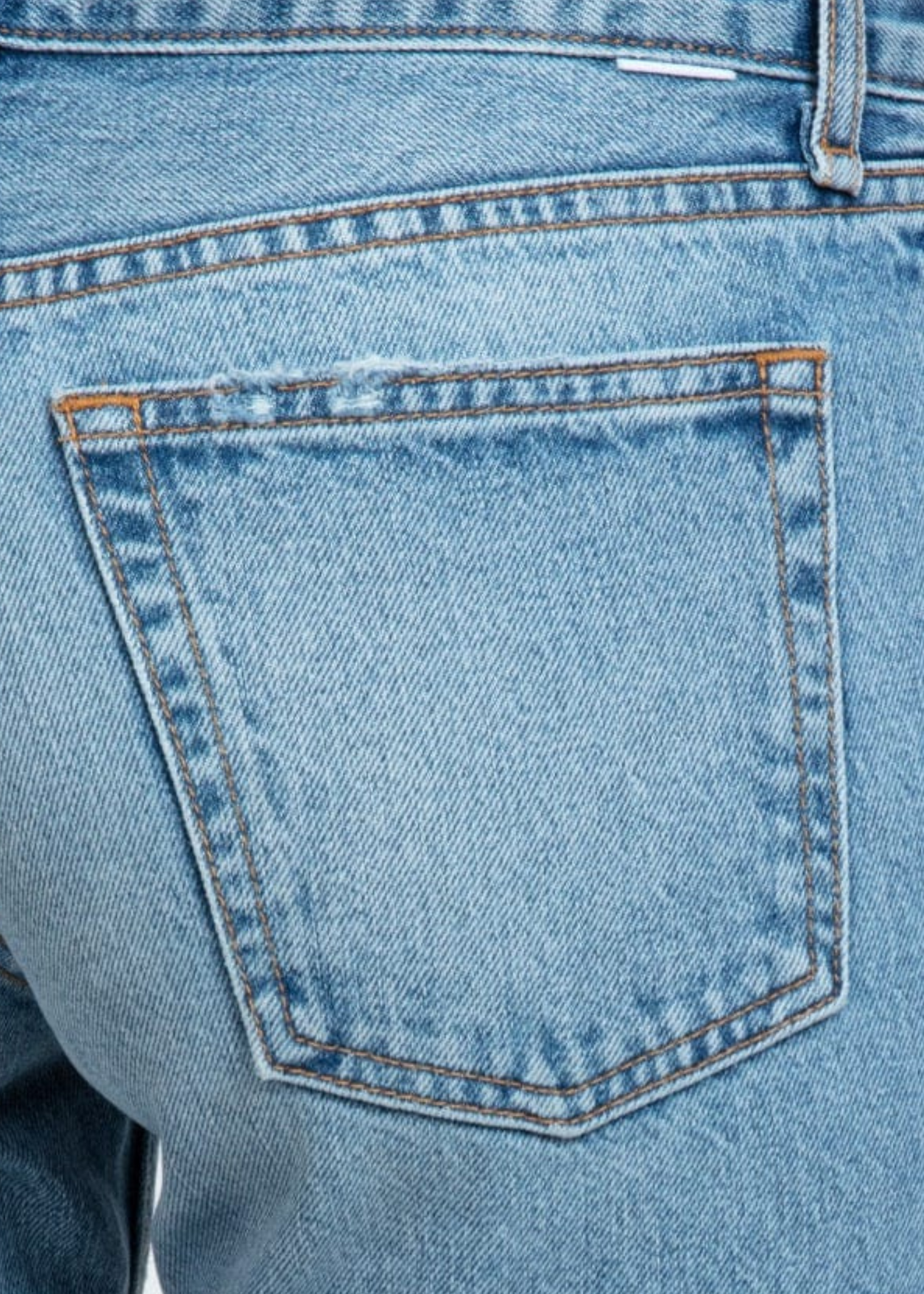 ASKK Askk Low Rise Straight Jean