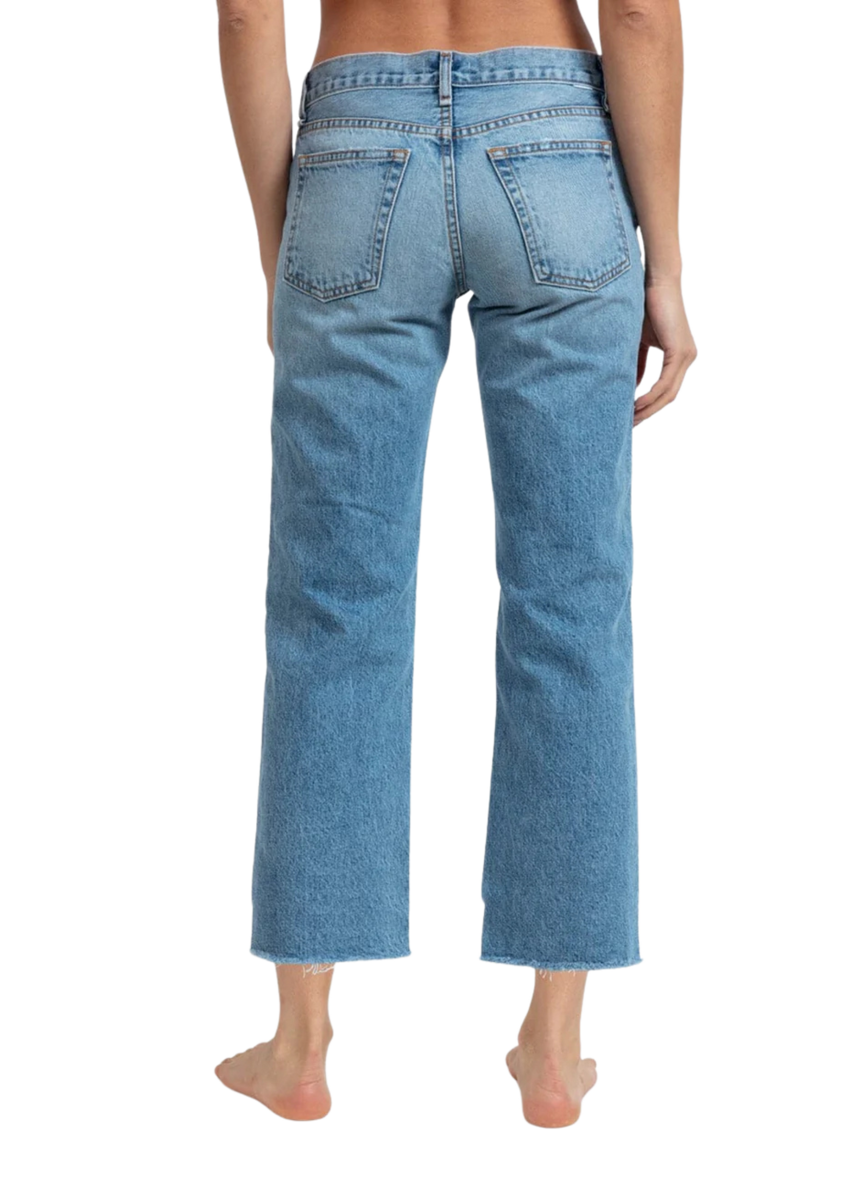 ASKK Askk Low Rise Straight Jean