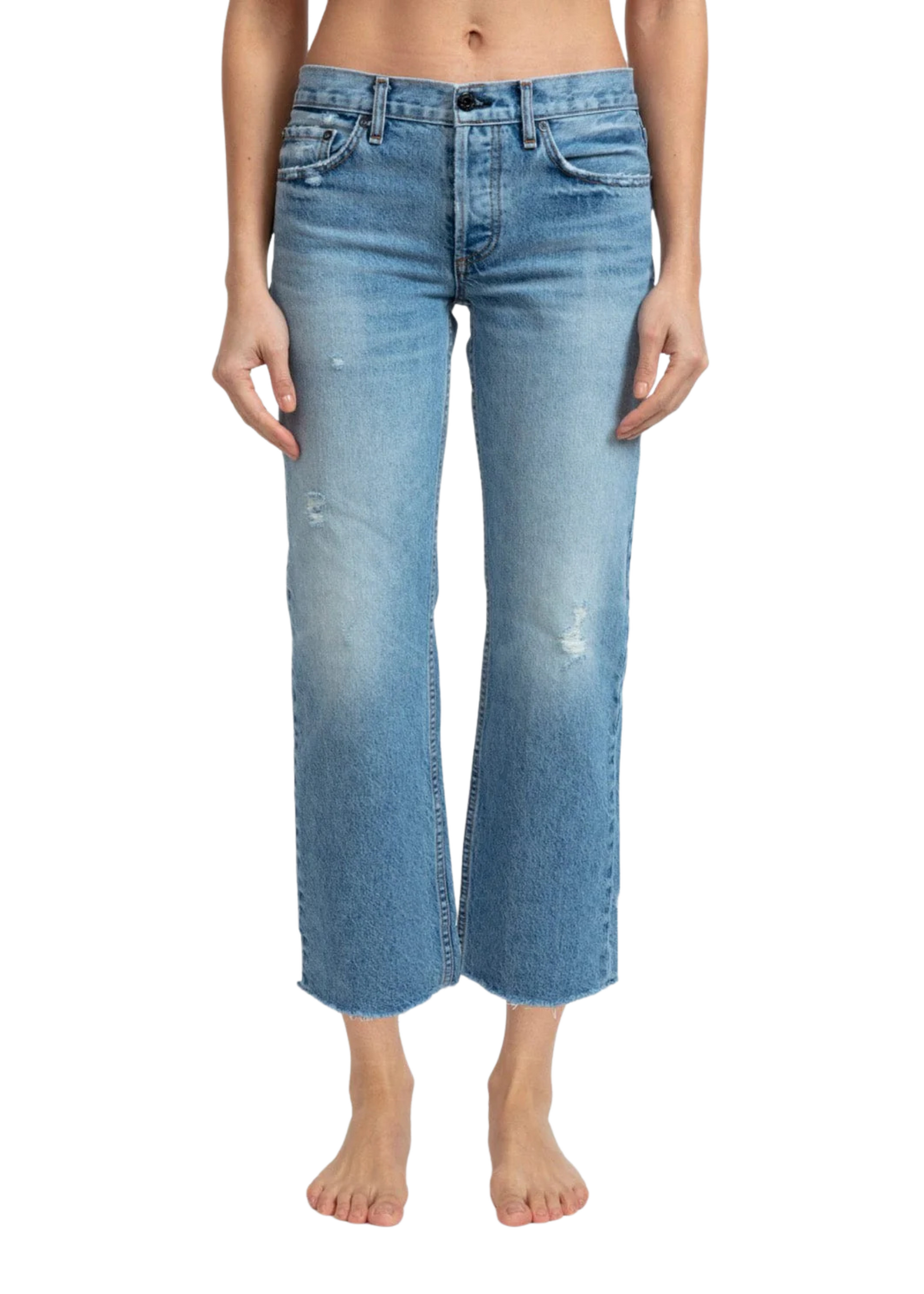 ASKK Askk Low Rise Straight Jean