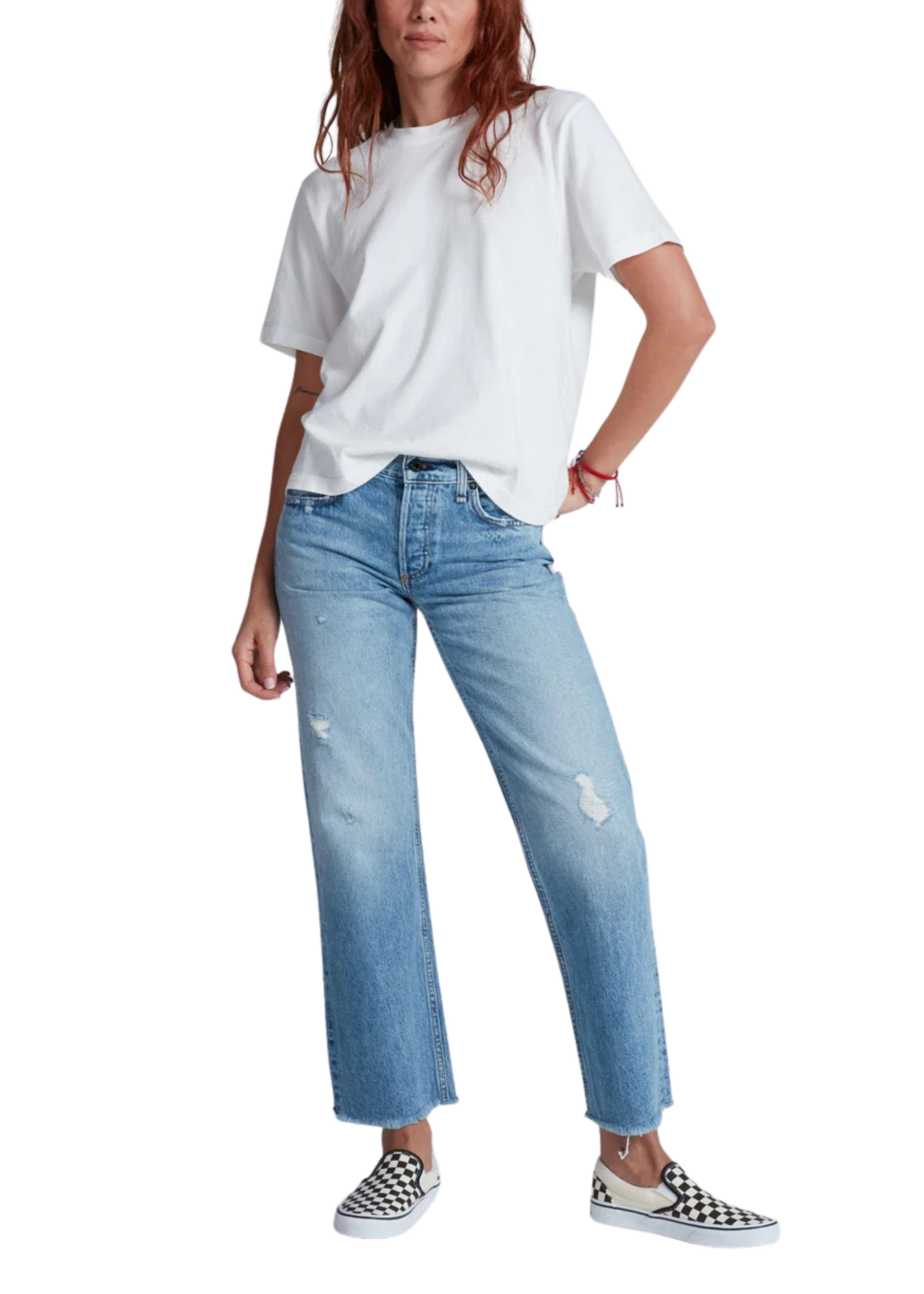 ASKK Askk Low Rise Straight Jean