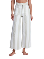 ASKK Askk Cropped Stripe Sailor Pant