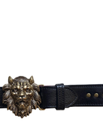 Kim White Kim White Lion Studded Belt