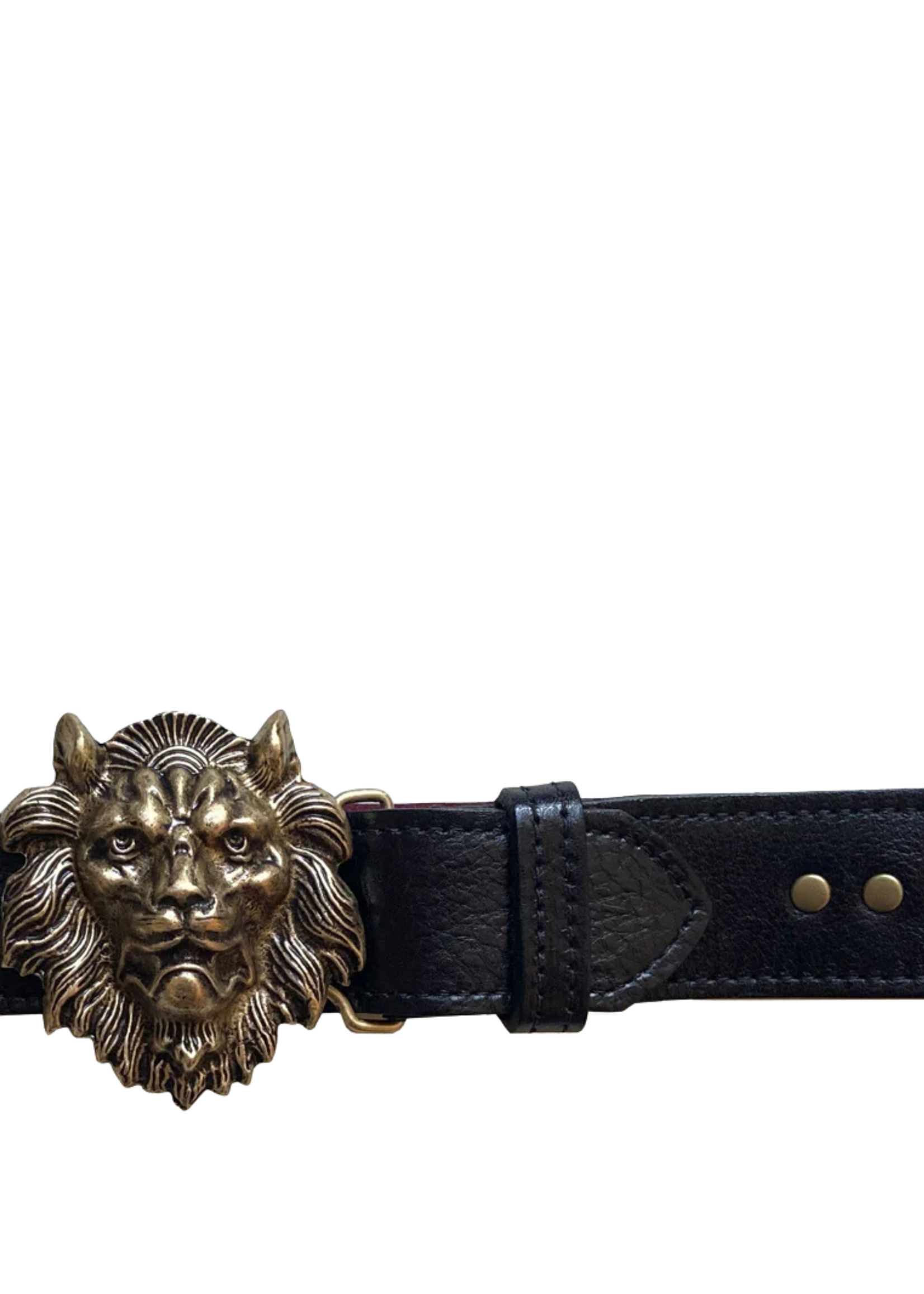Kim White Kim White Lion Studded Belt