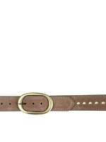 Kim White Kim White Oval Classic Studded Belt