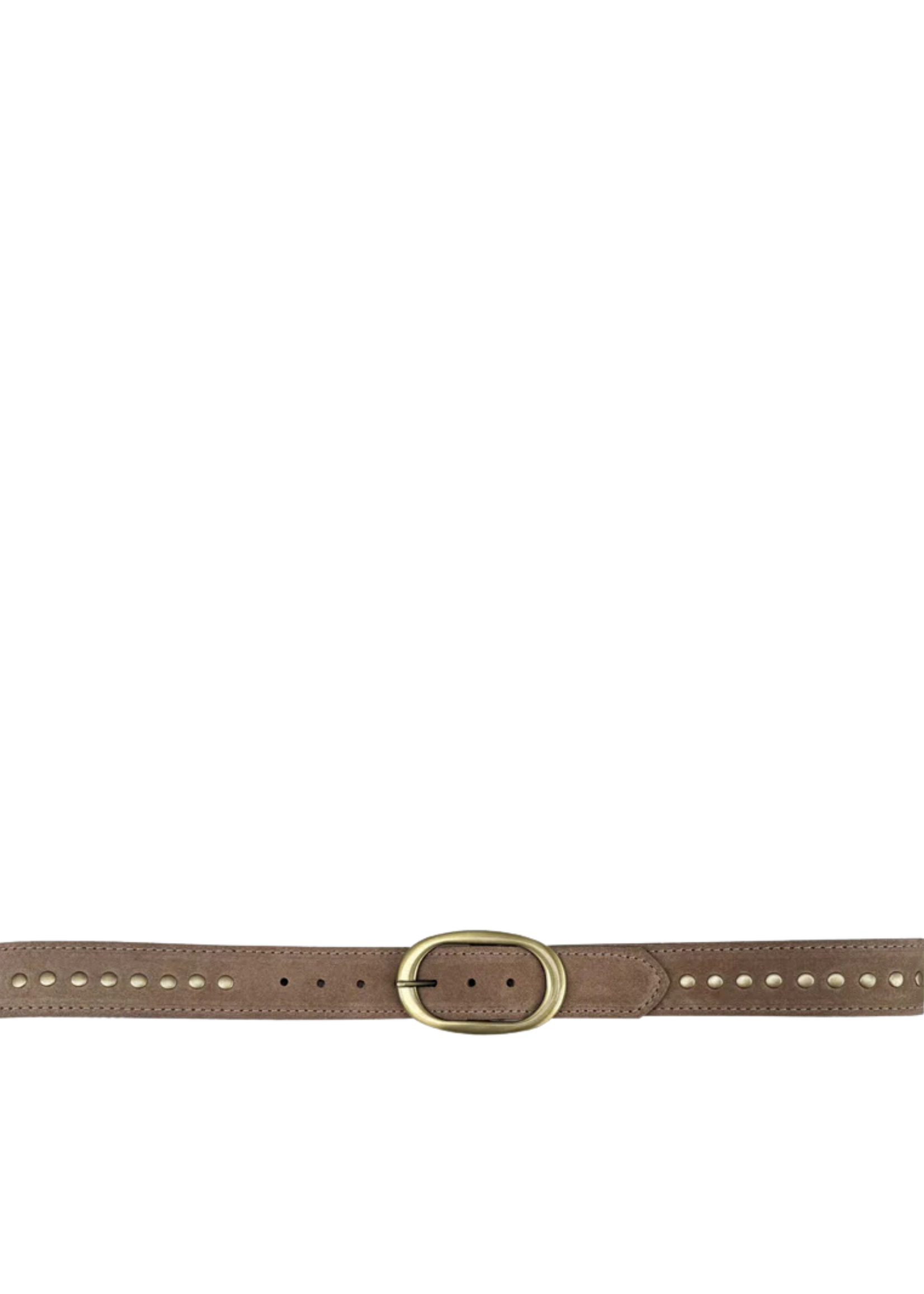 Kim White Kim White Oval Classic Studded Belt
