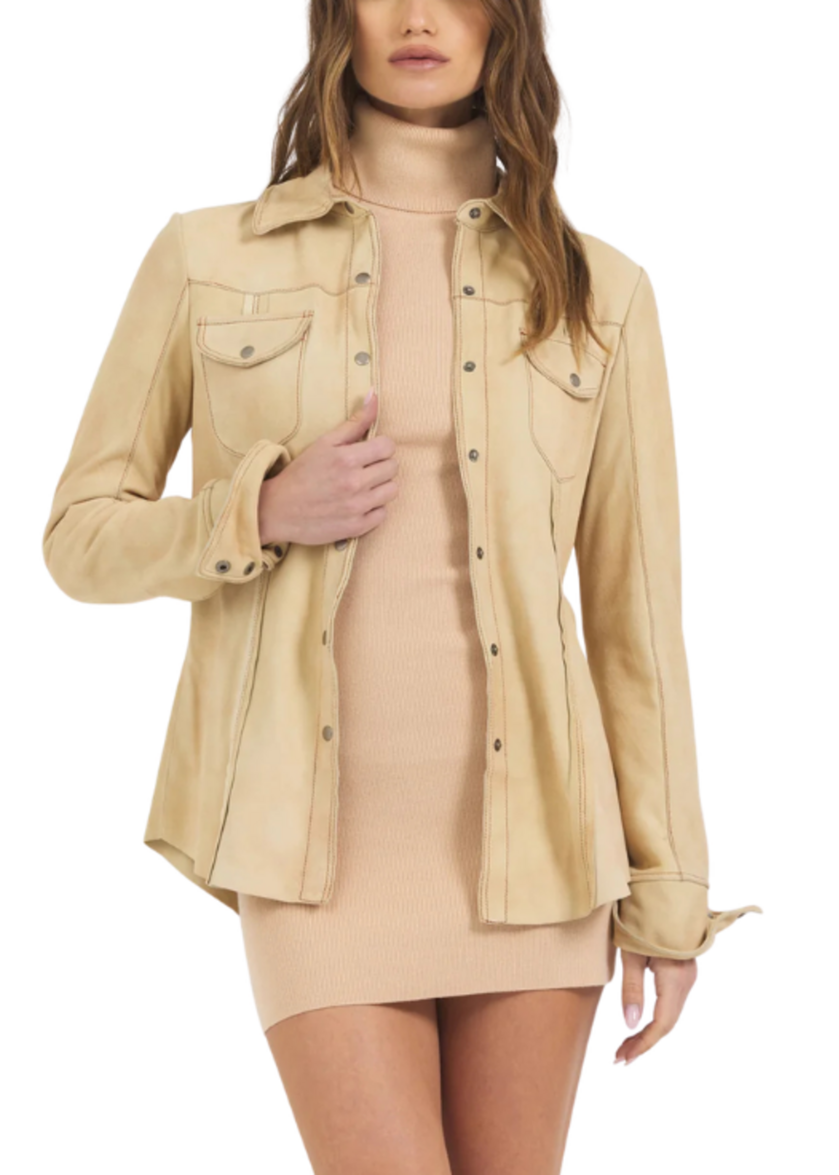 Jakett Jakett Rowan Waxed Suede Jacket