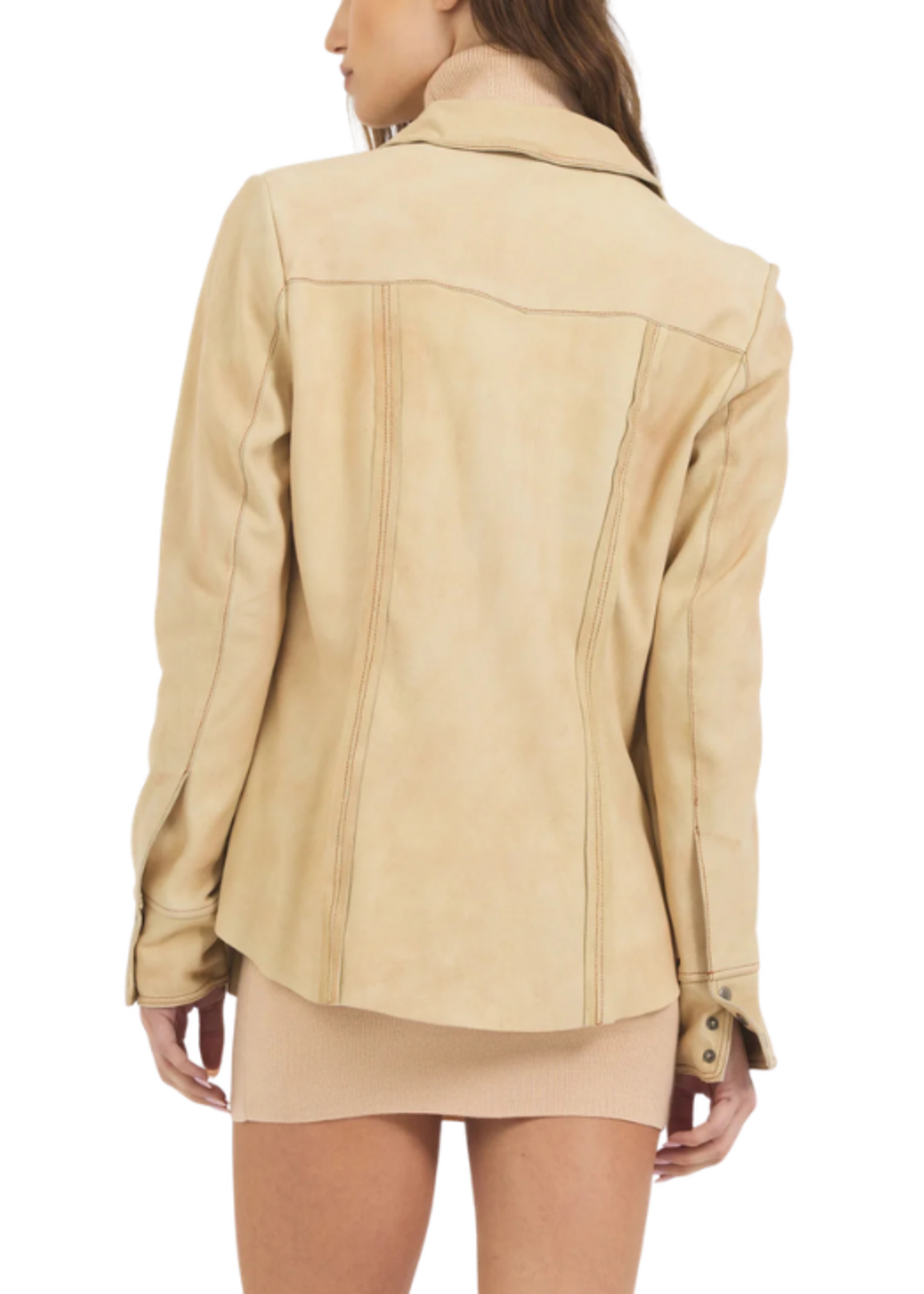 Jakett Jakett Rowan Waxed Suede Jacket