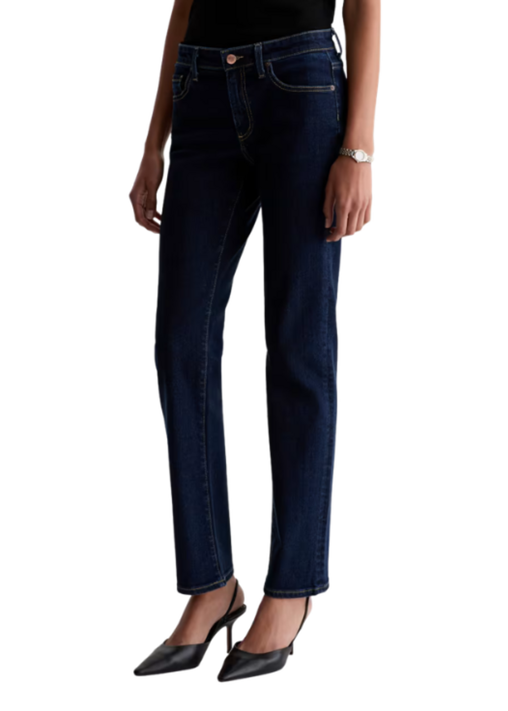 AG Jeans AG Sandra Low Rise Straight Jean