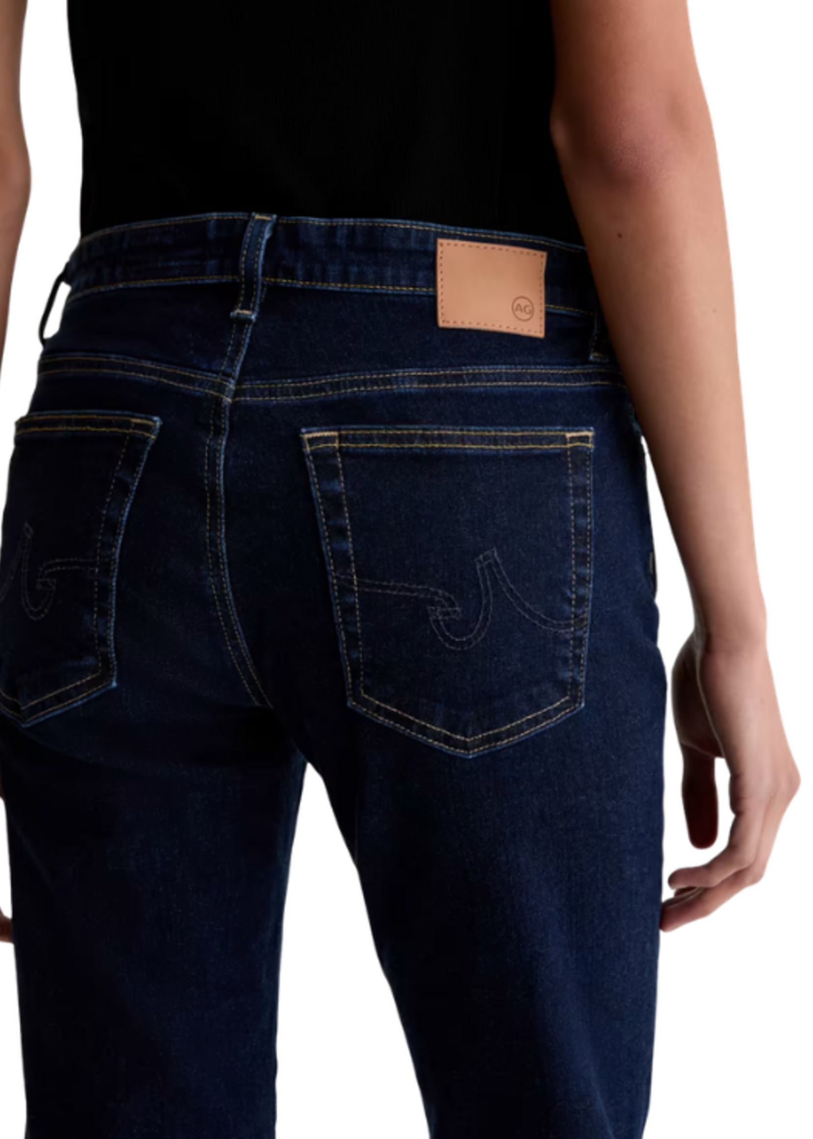 AG Jeans AG Sandra Low Rise Straight Jean